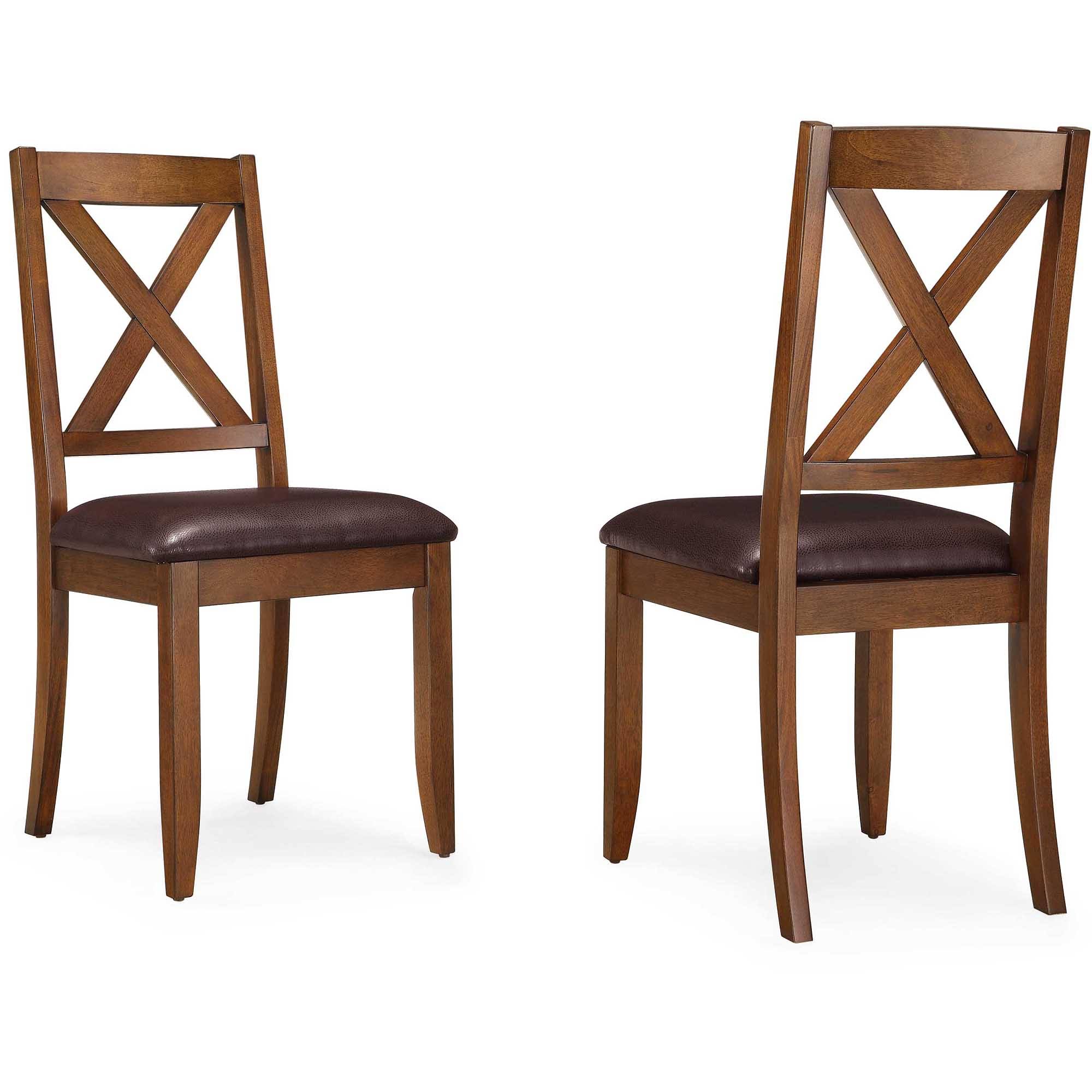 Better Homes & Gardens Maddox Crossing Dining Chair - Set of 2 Brown
