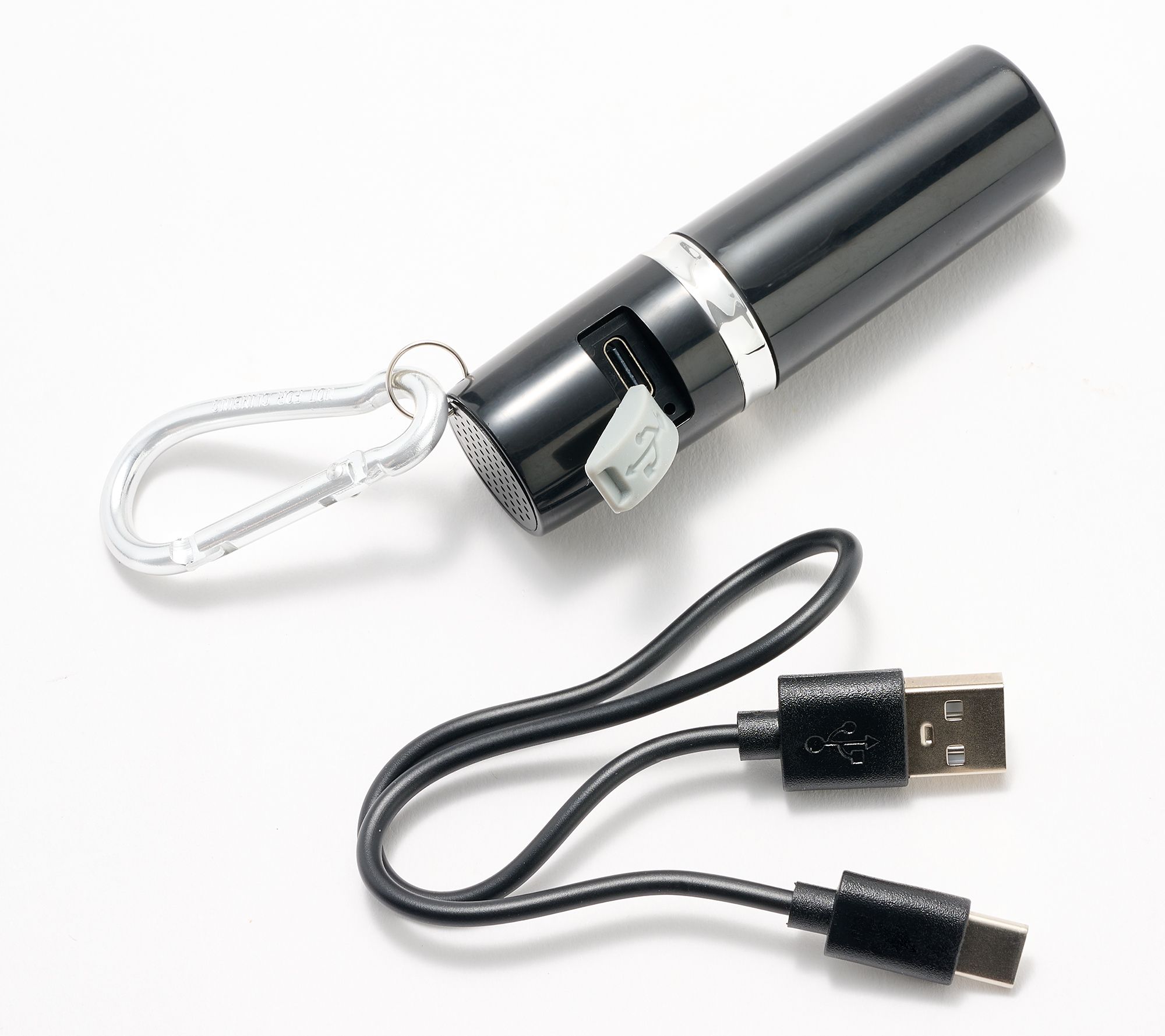 SecureBrite Set of 2 Rechargeable Lipstick Alarms w/ Light