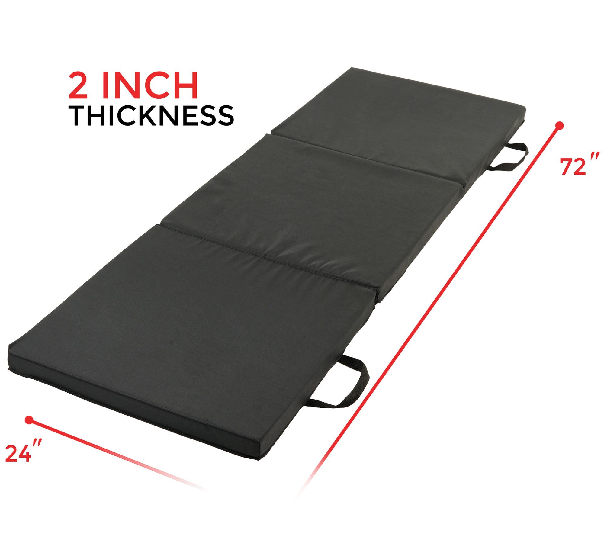 Sunny Health & Fitness Tri-Fold Exercise Mat