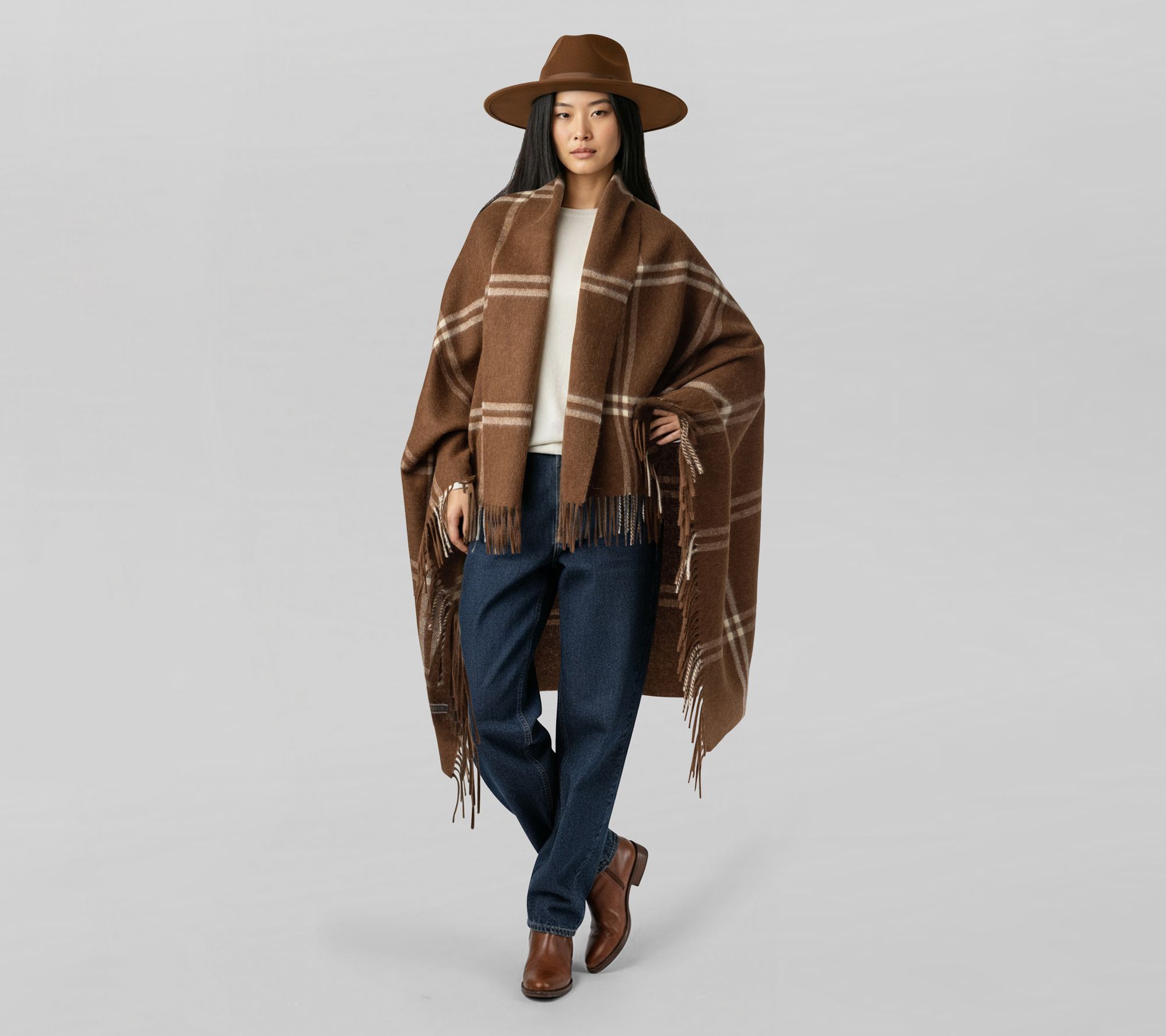 alicia adams alpaca Alpaca & Wool Blend Geneva Wrap