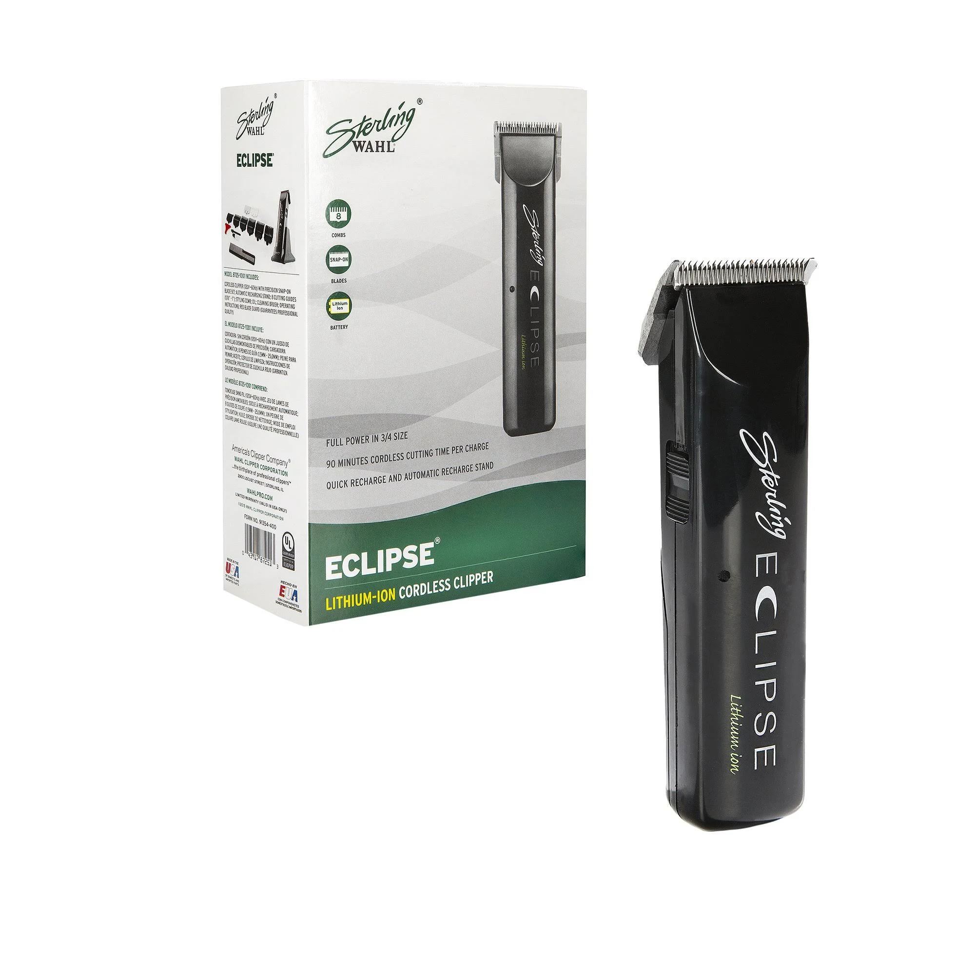 Wahl Professional Sterling Eclipse Lithium Ion Cordless Clipper