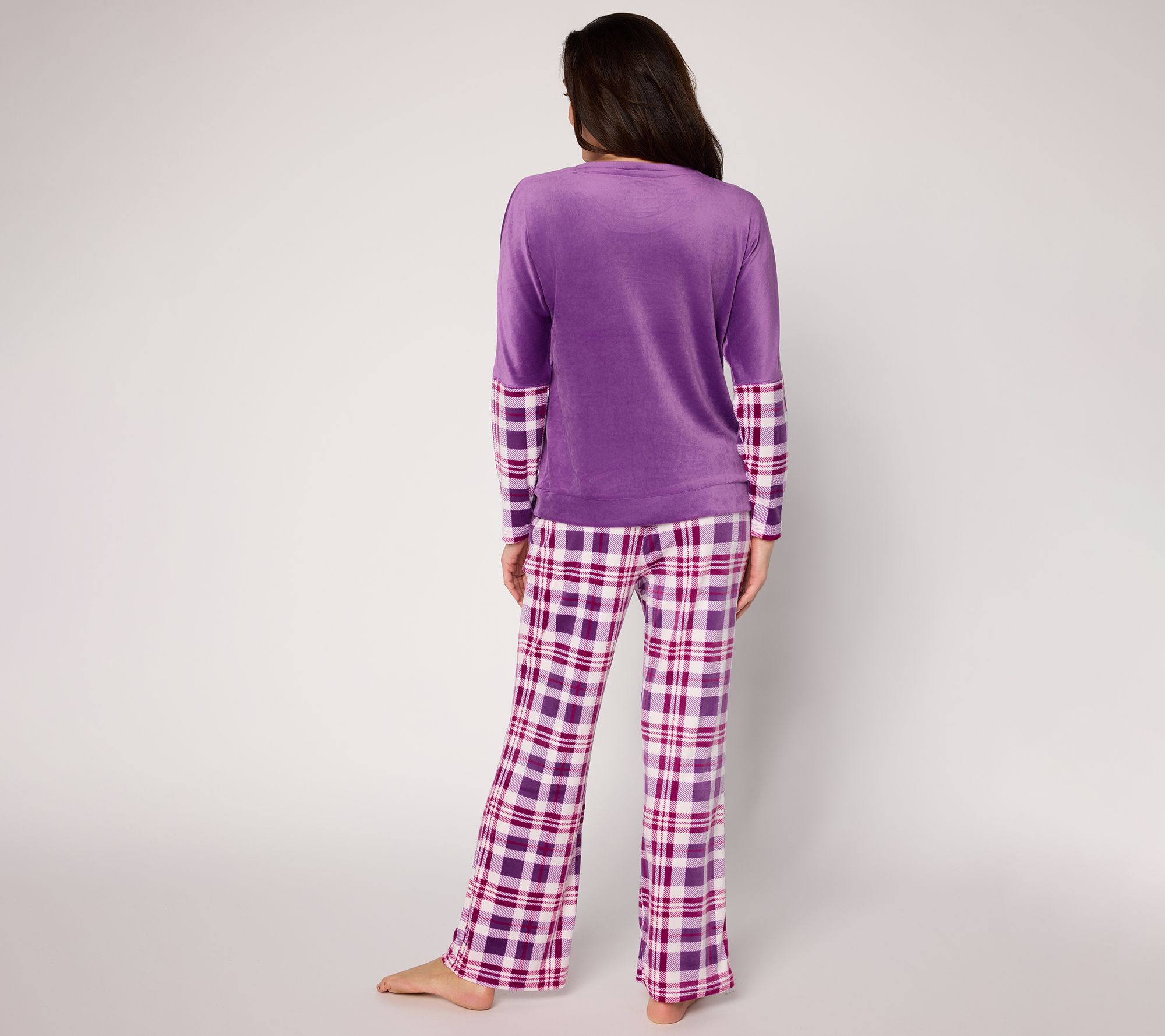 MUK LUKS Silky Velour Lounge Set