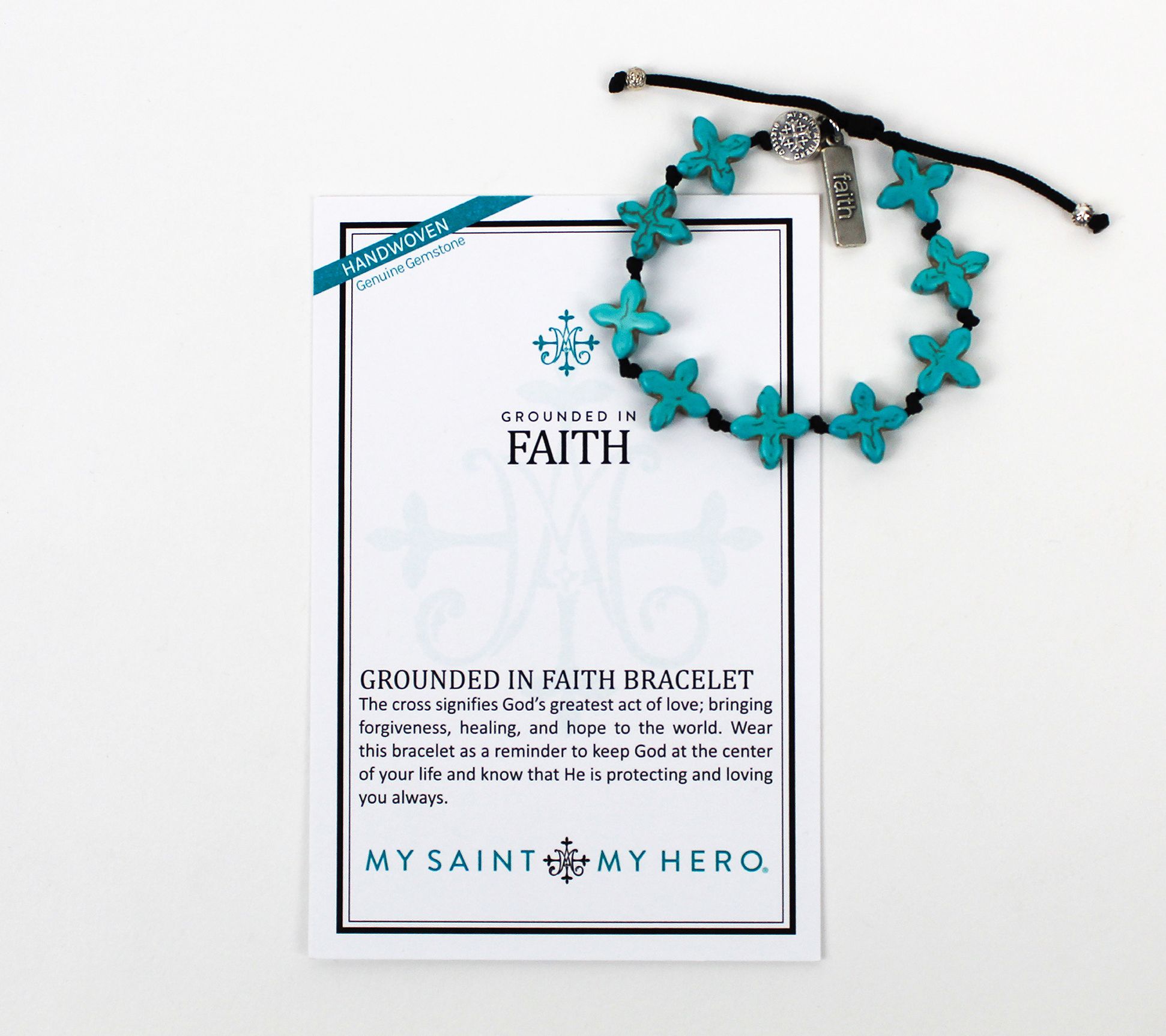 My Saint My Hero Grounded In Faith Bracelet