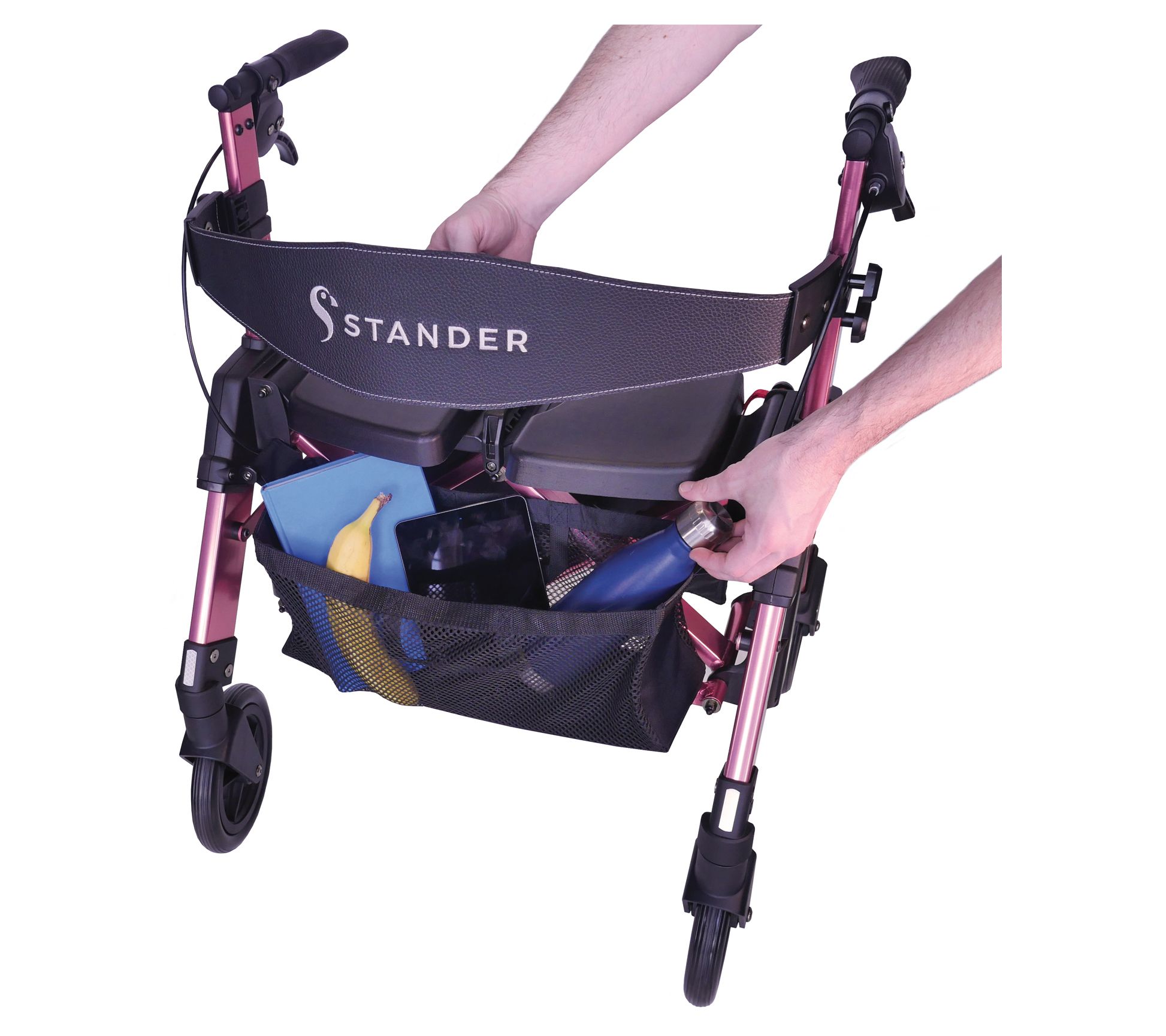 Stander EZ Fold-N-Go Heavy Duty Rollator