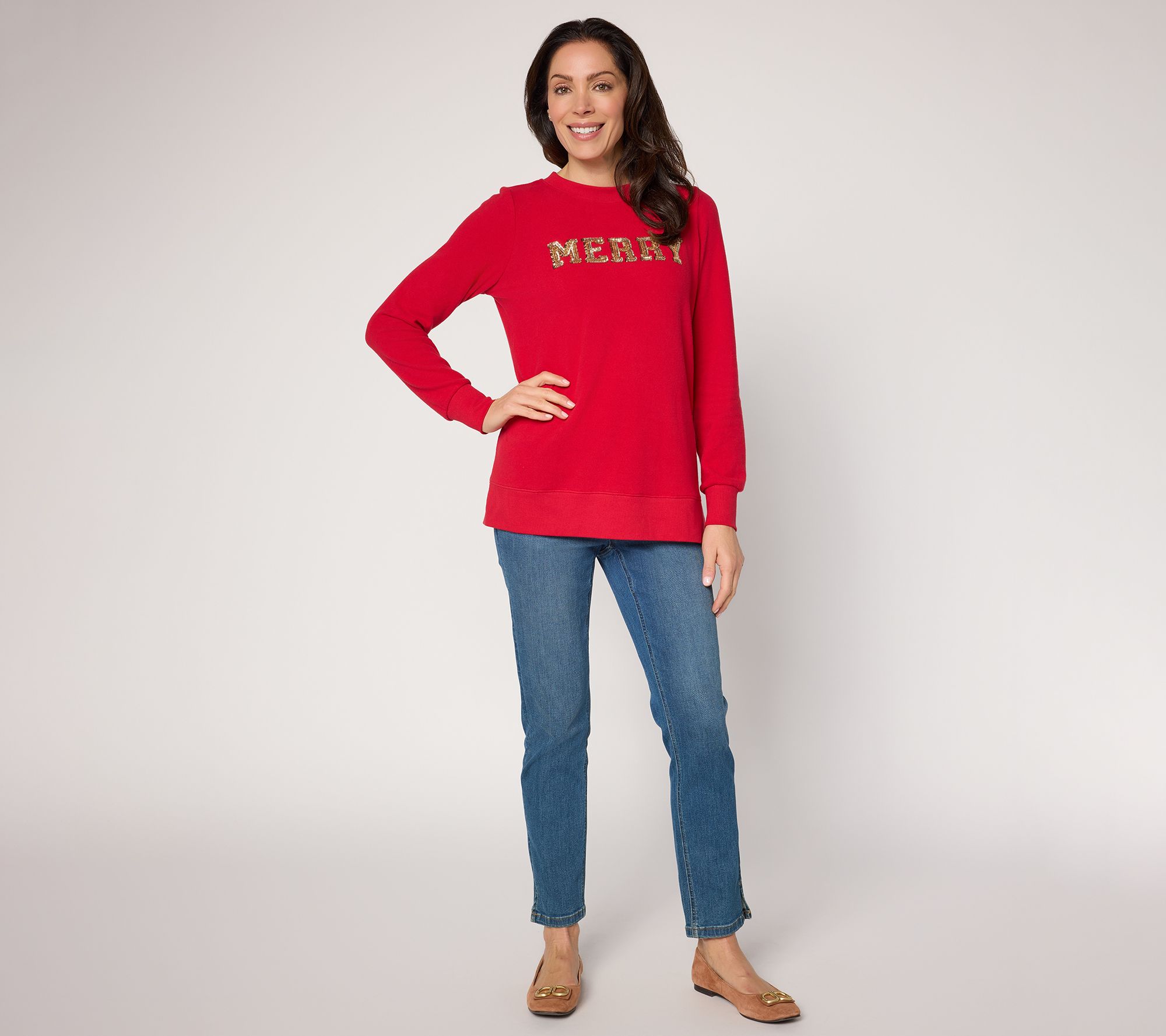 Jingle Belles by Kim Gravel Golden Girls Holiday Faux Sweater