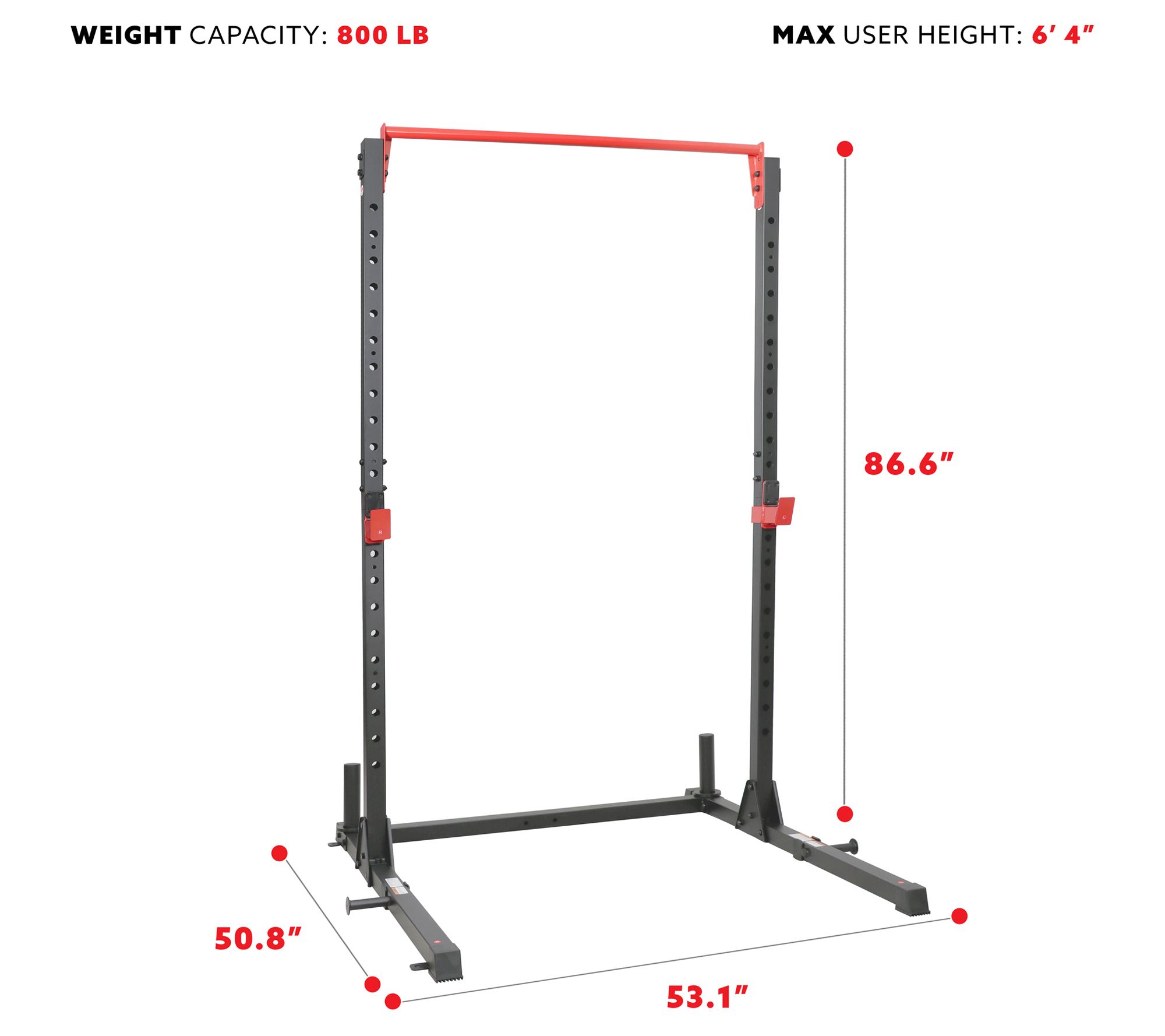 Sunny Health & Fitness Essential Power Rack SF- XF920063