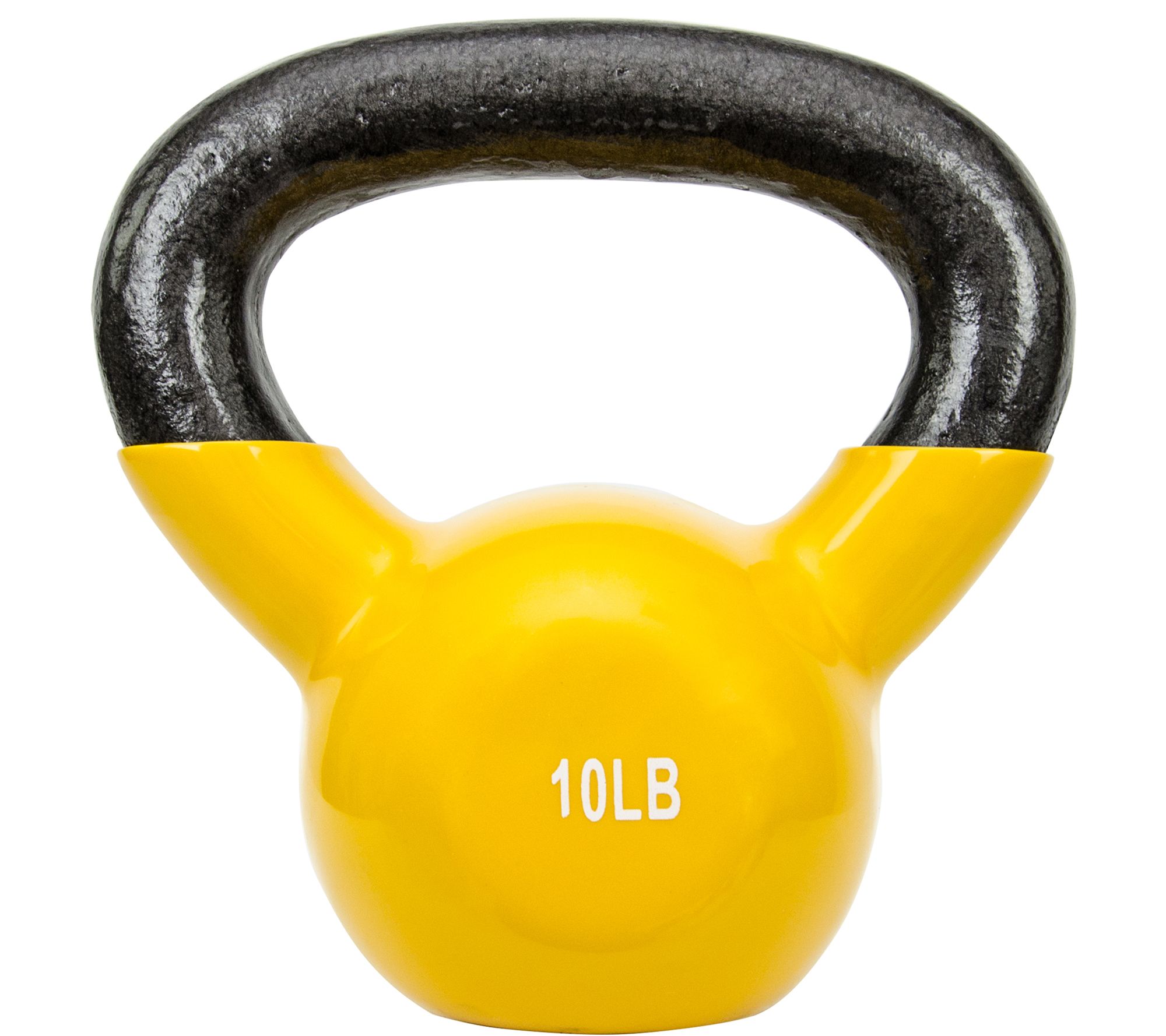 Sunny Health & Fitness Vinyl-Coated Kettle Bell, 10 lb