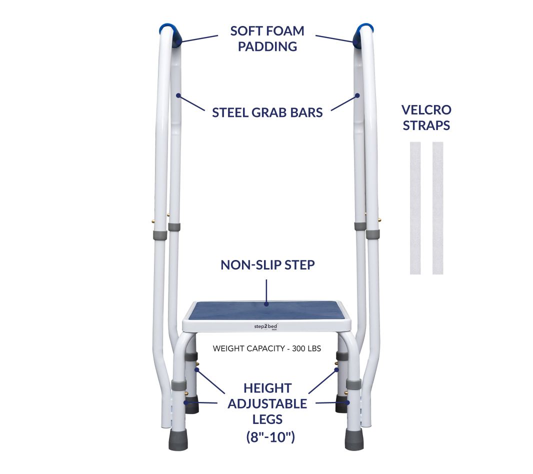 Step2bed Mini Bedside Step Stool