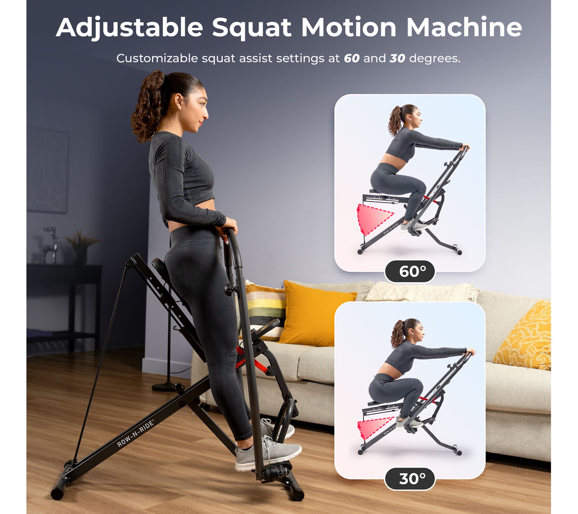 Sunny Full Body Adjustable Multi-Function Rower