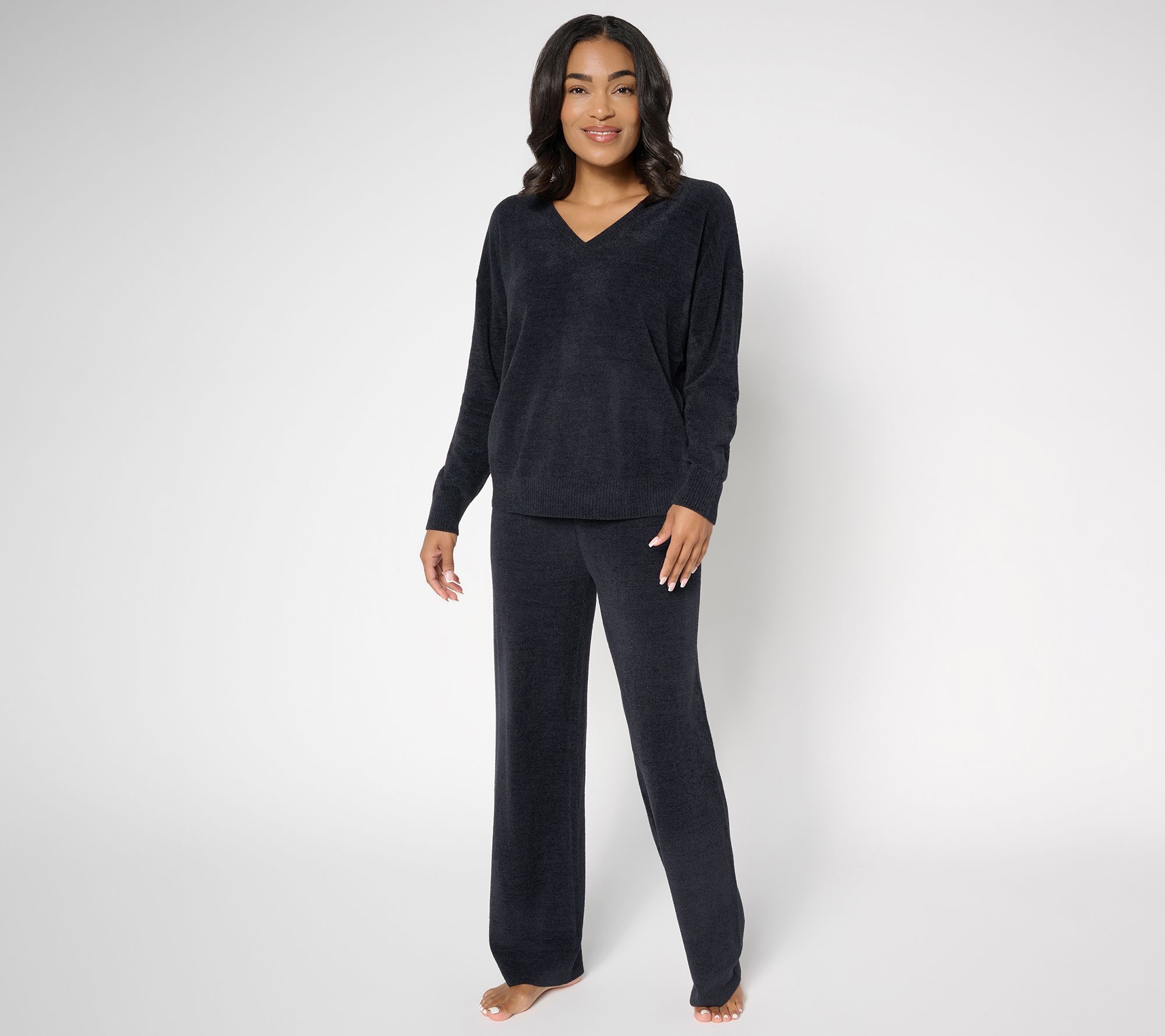 Barefoot Dreams Tall CozyChic Ultra Lite Pullover & Wide Leg Pant Set