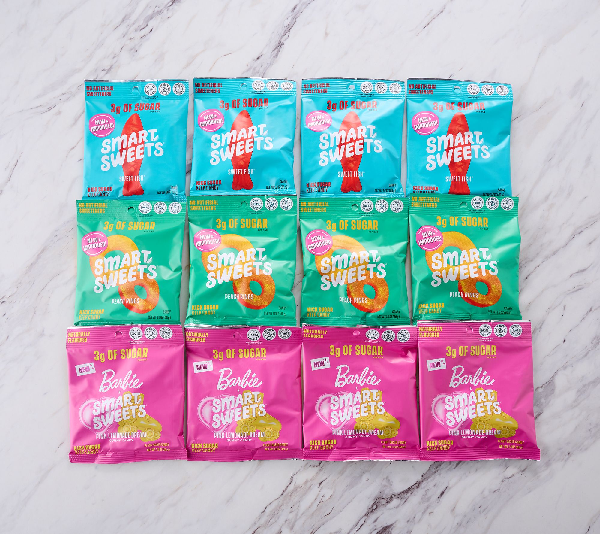 SmartSweets (12) Count Bags Gummy Candy Assortment