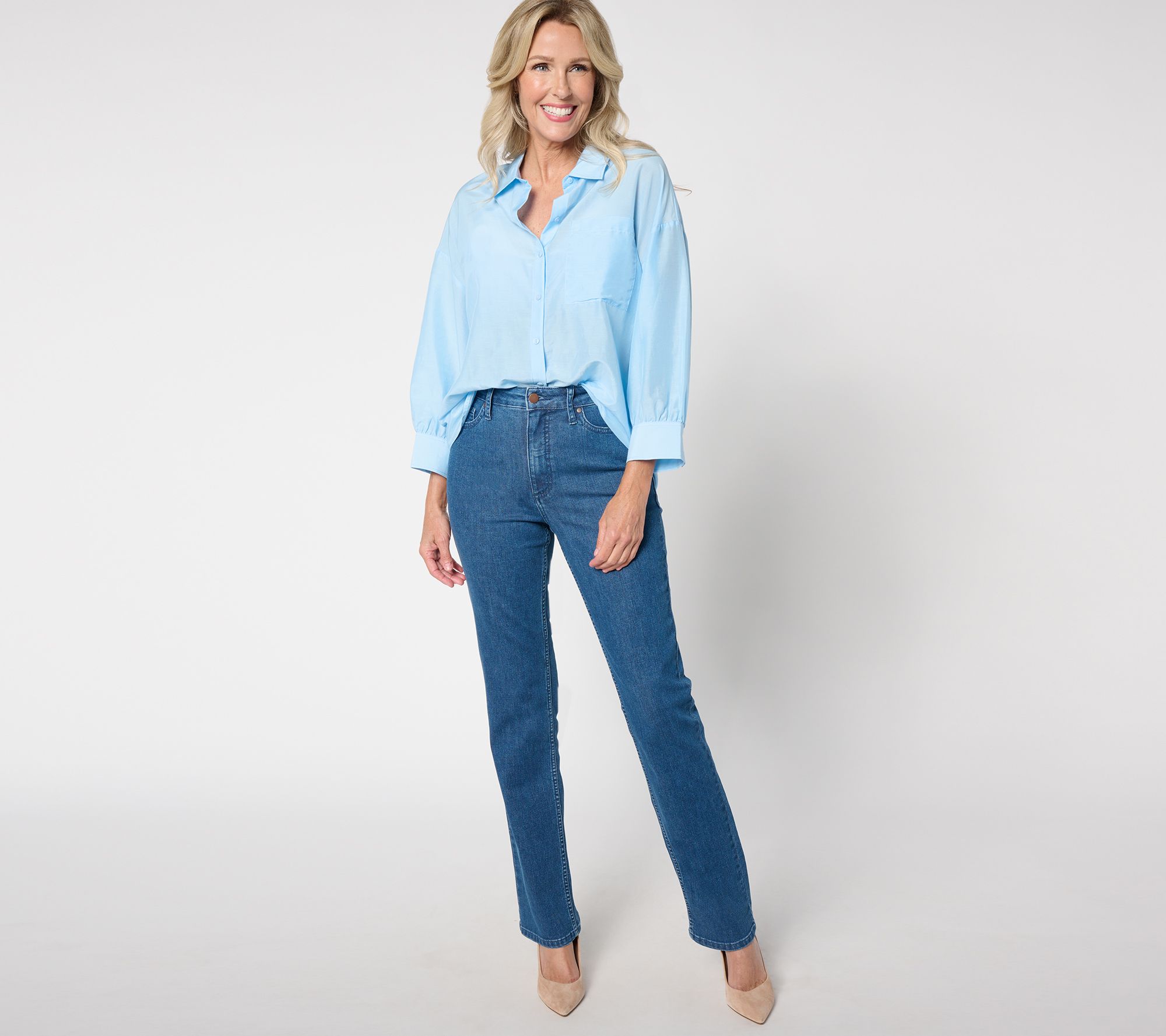 BEAUTIFUL by Lawrence Zarian Regular Straight Leg Classic Jean