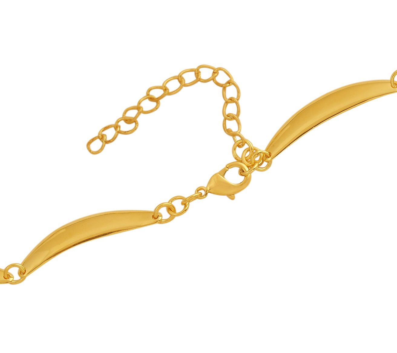 Sterling Scalloped Collar Necklace by Silver Style