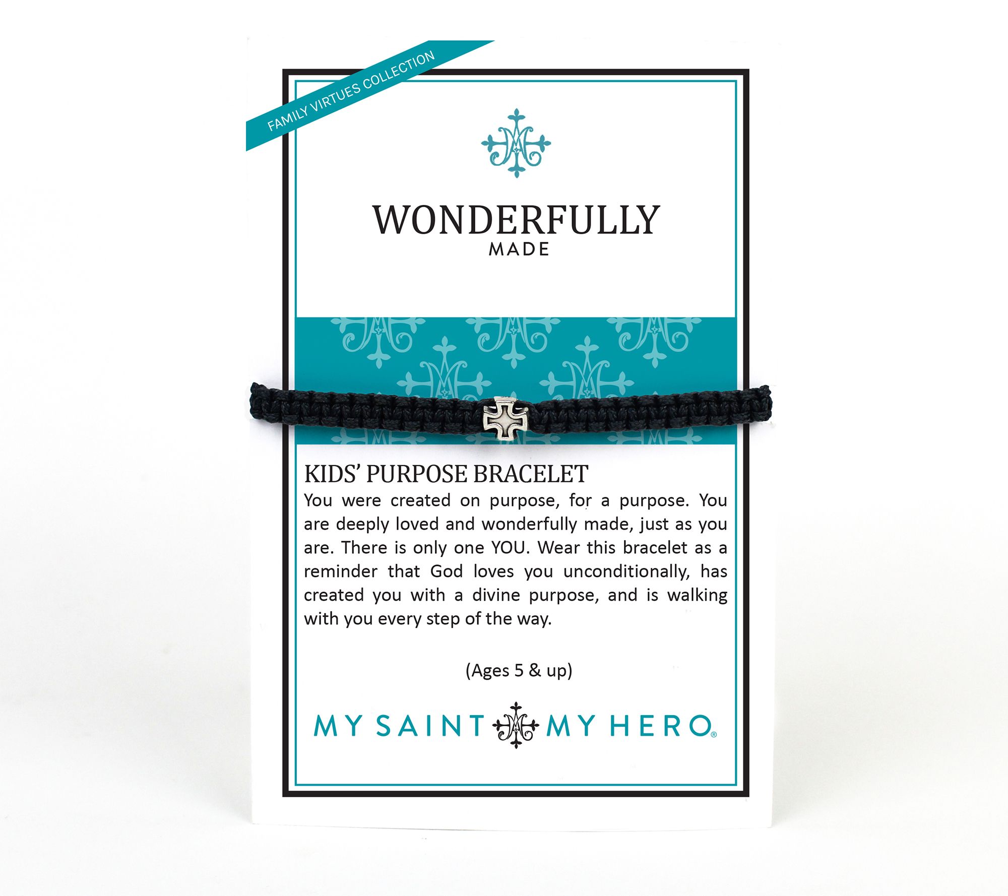 My Saint My Hero x Madison Family VirtuesKids' Bracelet