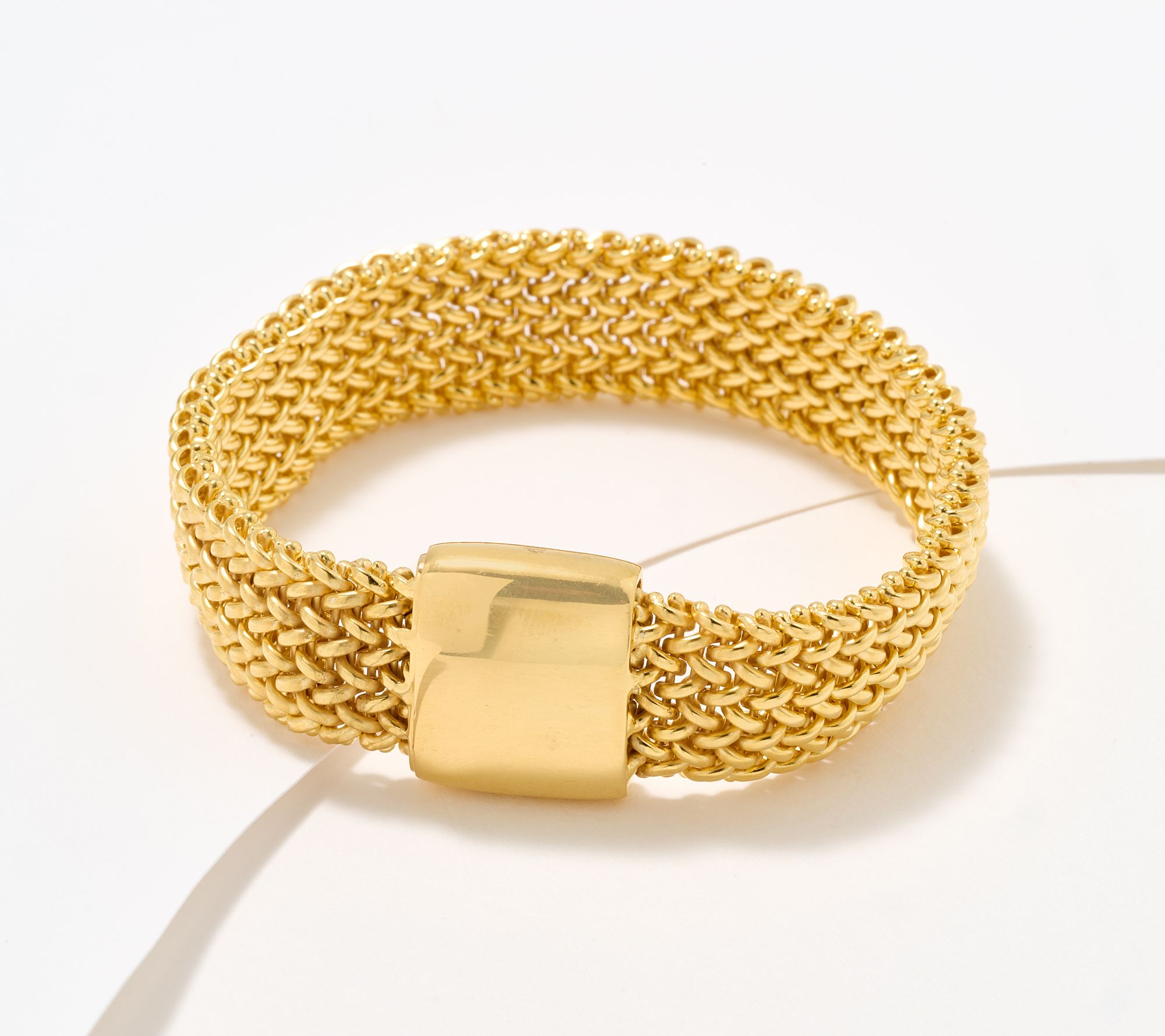 David Markstein Bronze Italian Tessuto Magnetic Bracelet