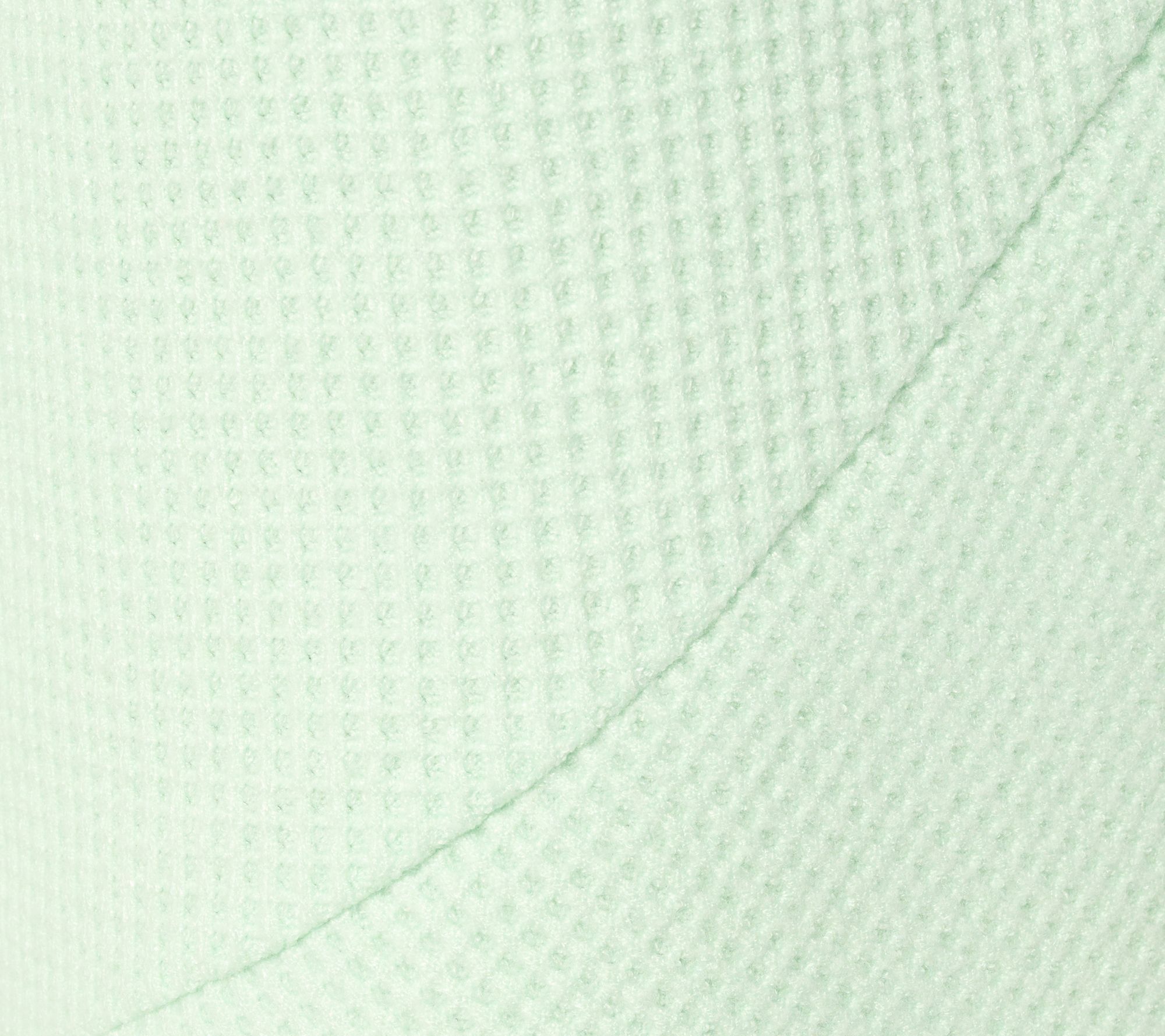 AnyBody Regular Brushed Waffle Asymmetrical Seam Wide Leg Pants