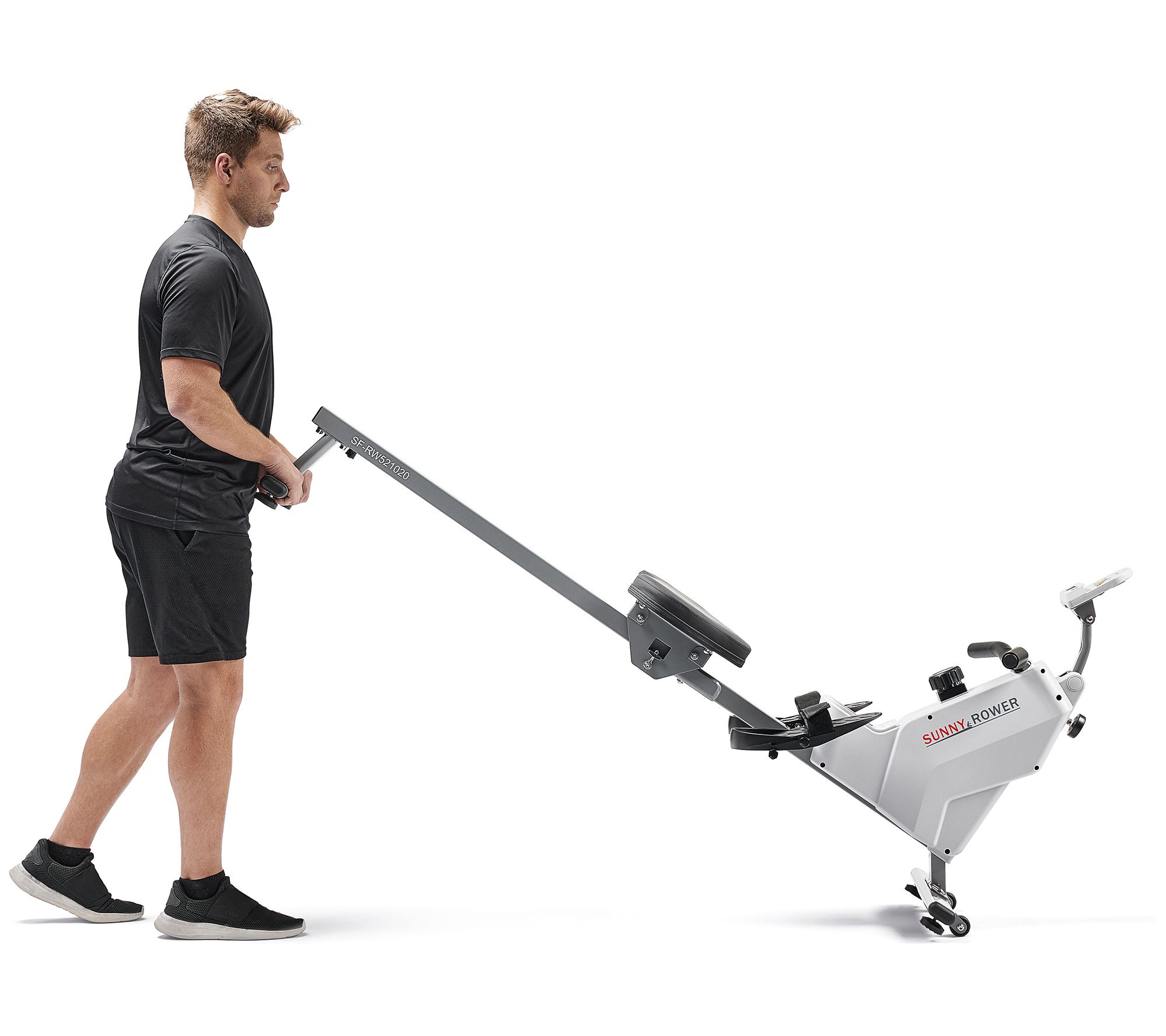 Sunny Health Fitness SMART Foldable Magnetic Rower