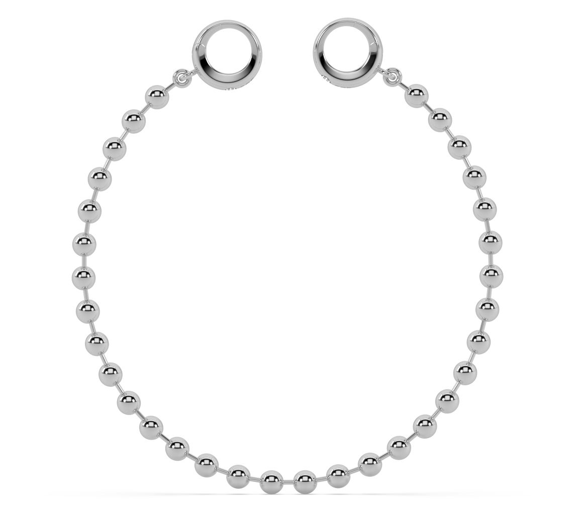 ONI Fine Jewelry Sterling Silver Maxi Sphere Bracelet