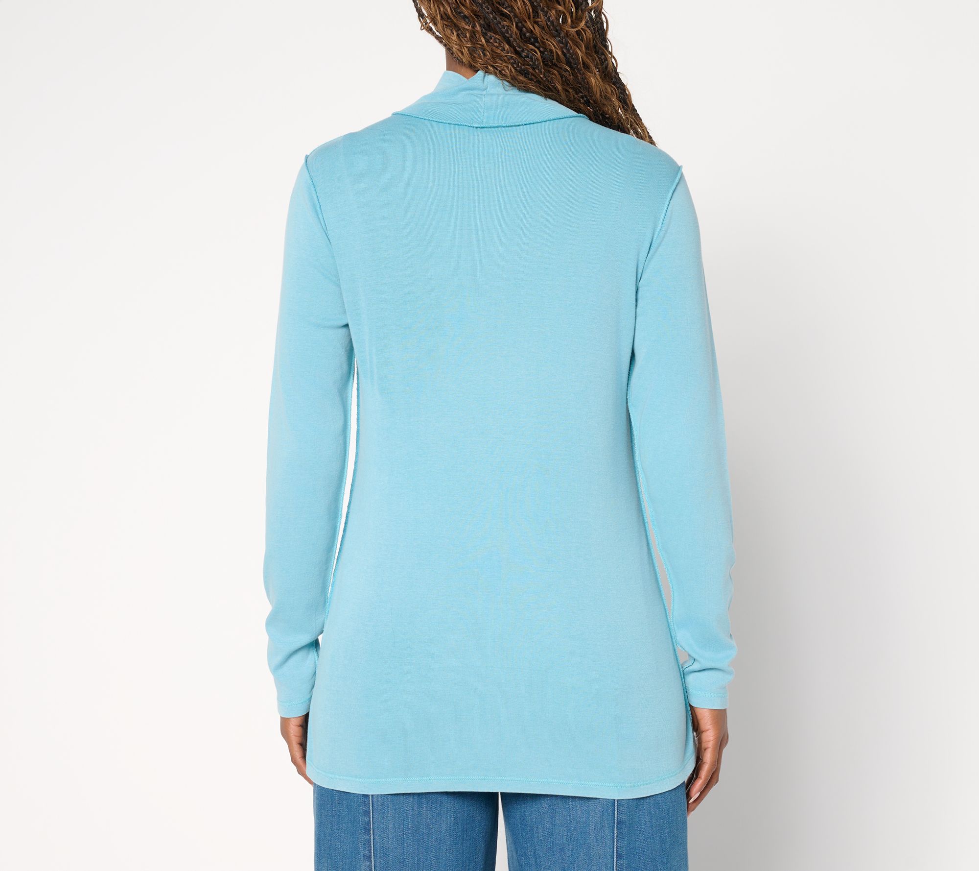 LOGO Principles by Lori Goldstein Long Sleeve Turtleneck Top