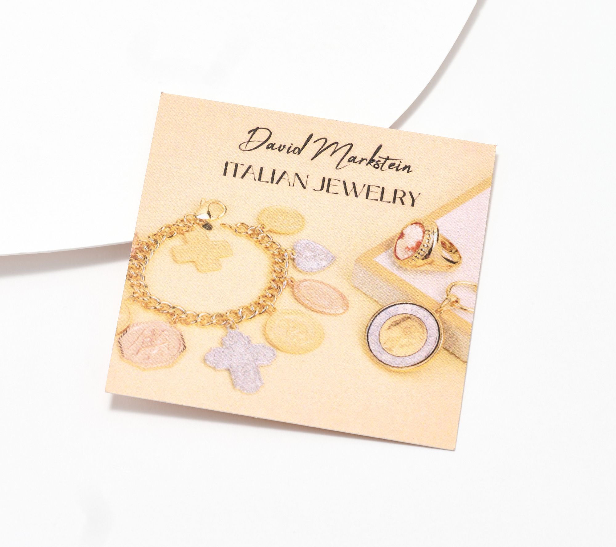 David Markstein Bronze Premiere Luxe Paper Clip Necklace, 22