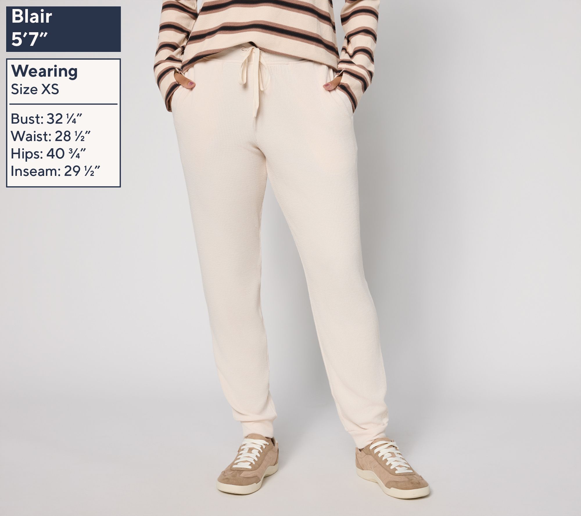 Cuddl Duds Soft Rib Jogger