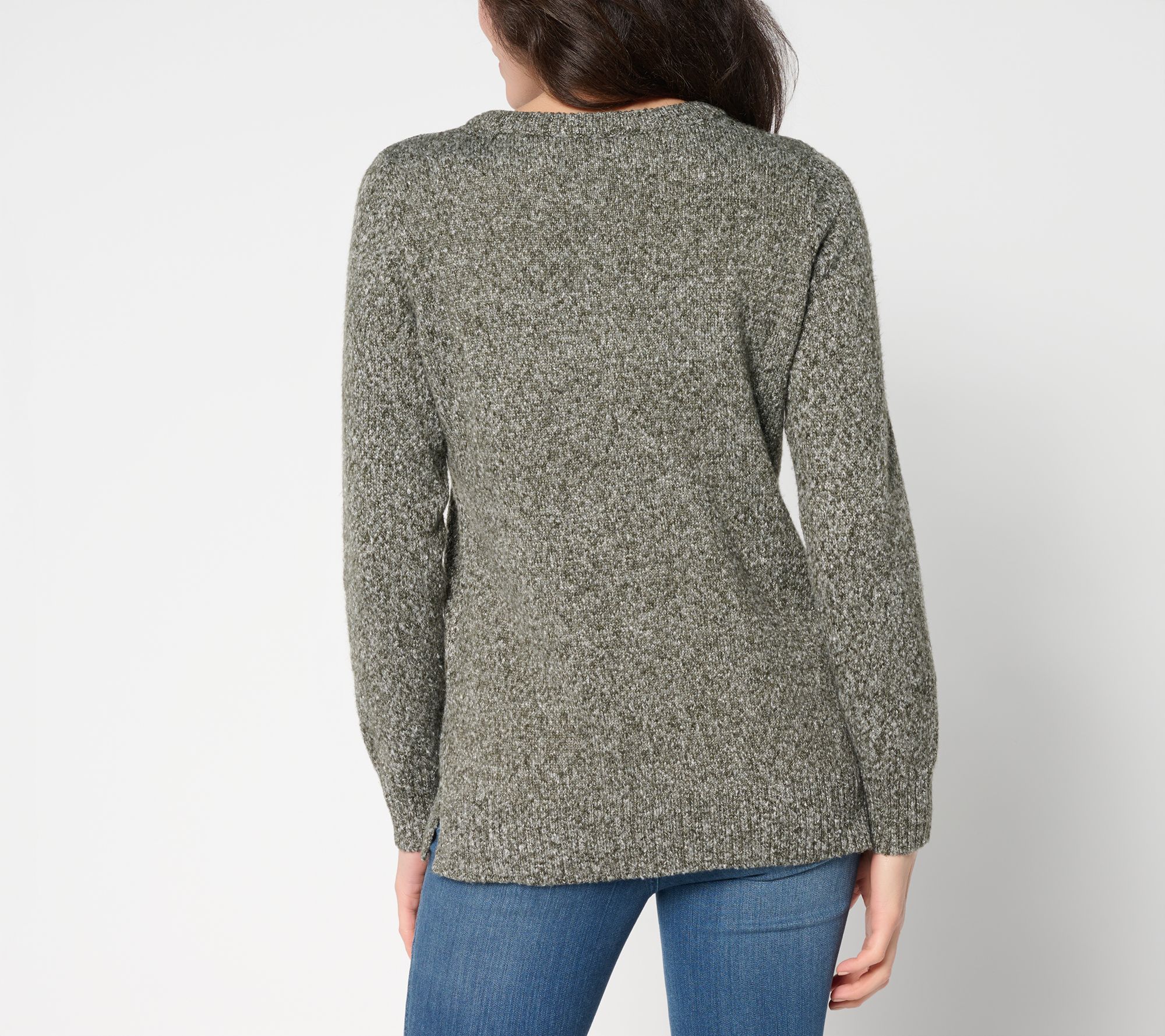 Belle by Kim Gravel Let's Get Cozy Gourdeous Glam Pumpkin Sweater