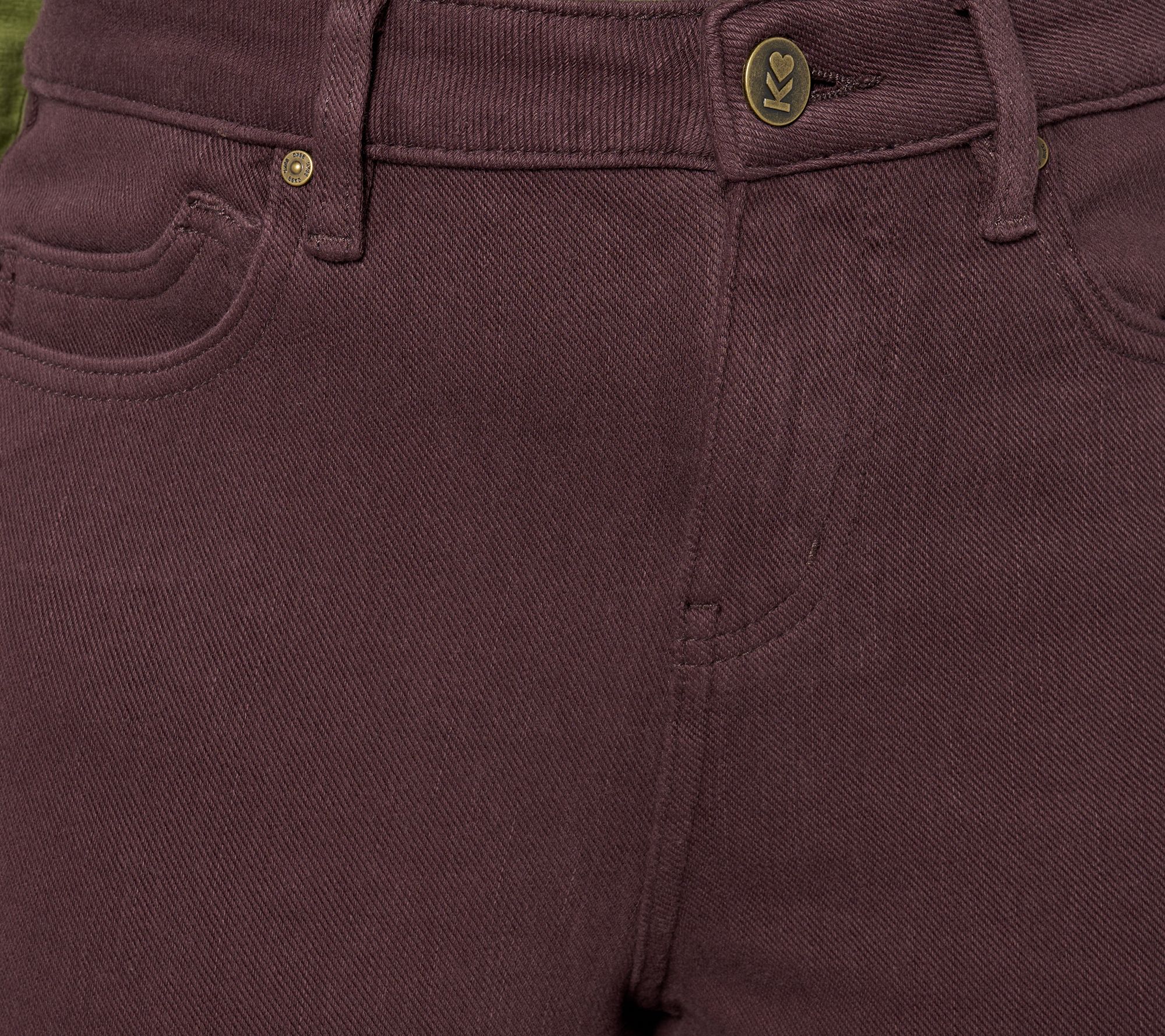 Belle by Kim Gravel Petite Flexibelle Curvy Pocket Jean