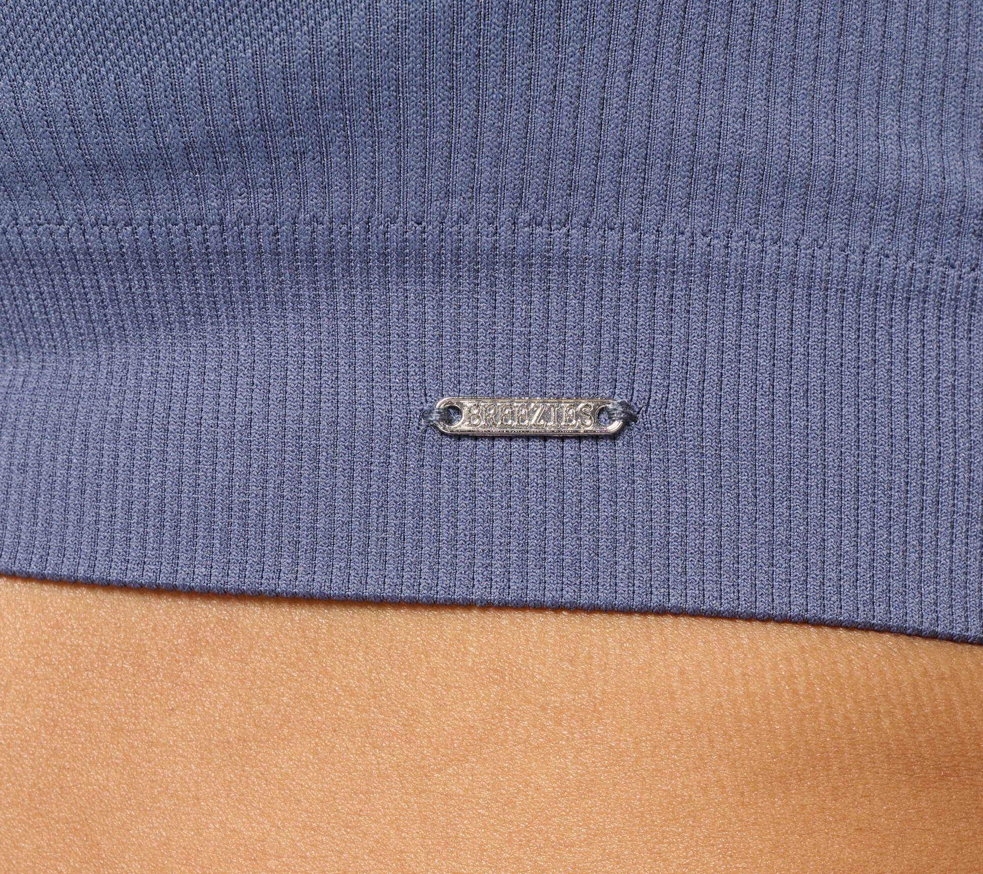 Breezies Seamless Jacquard Back Smoothing Wirefree Bra