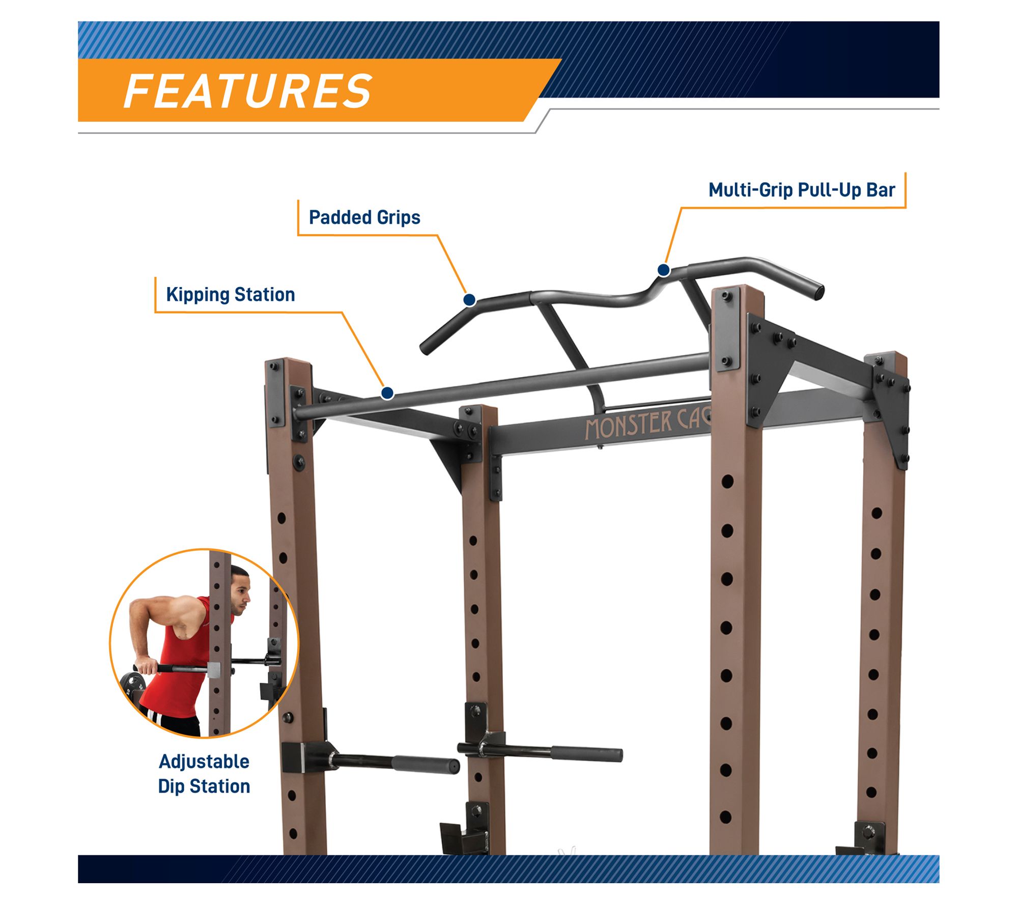 SteelBody Monster Cage Power Rack