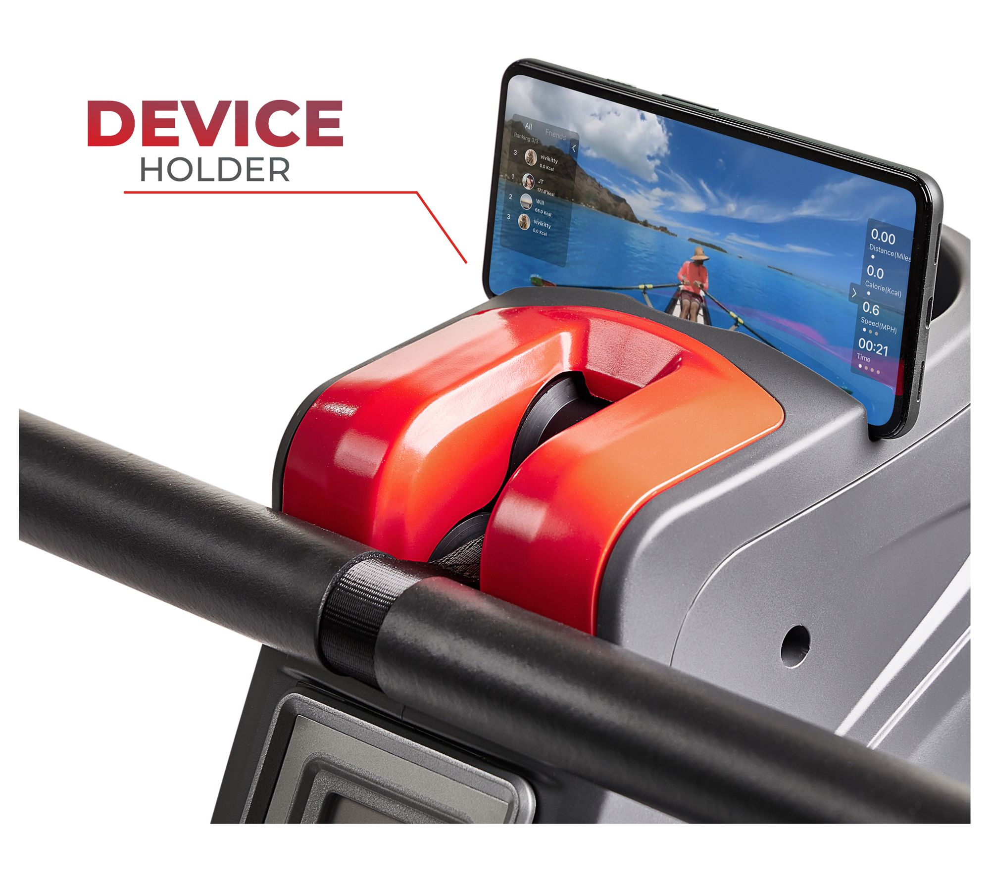 Sunny Health & Fitness Smart Rower w/ Exclusive SunnyFit App