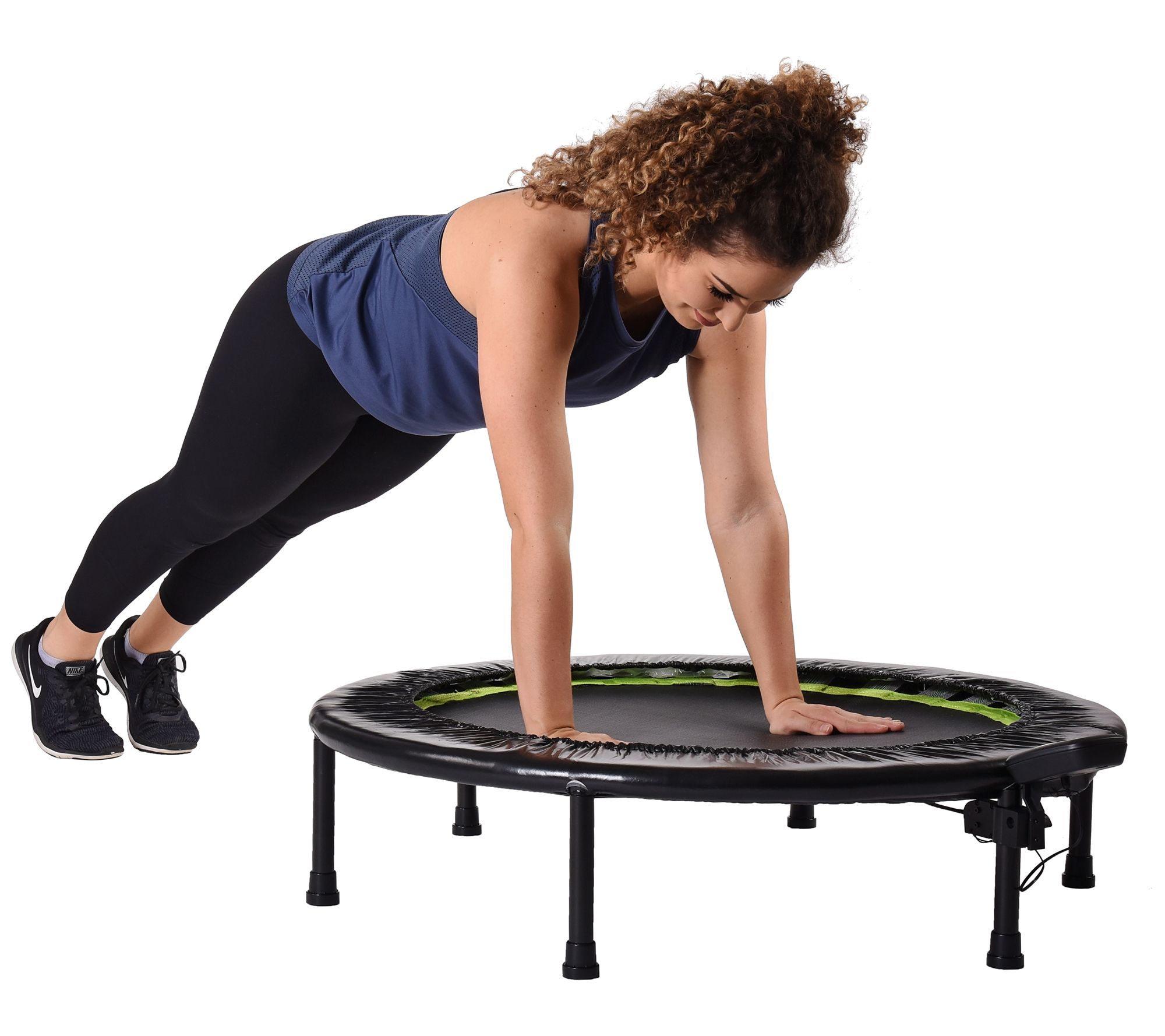 Stamina 1635 Fitness Trampoline w LCD Monitor T racking