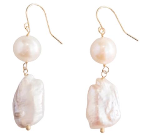 Alkeme 10K Gold Cultured Pearl Dangle Earrings