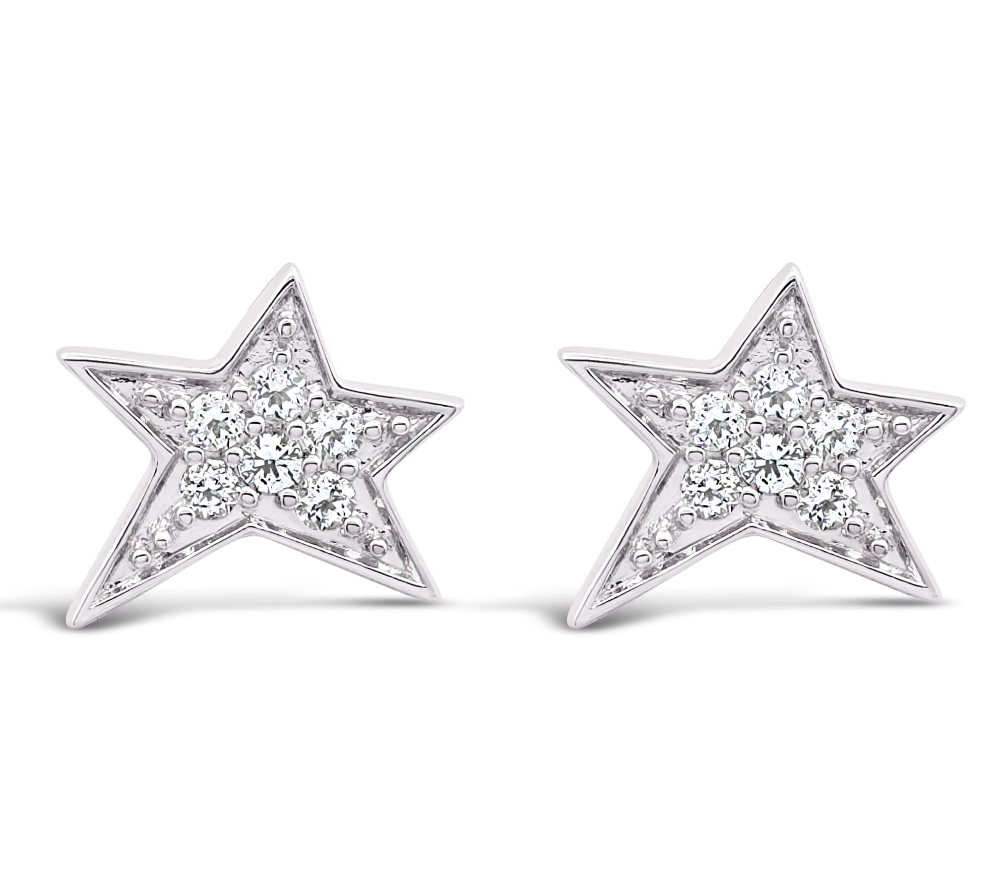 Margo Manhattan Sterling Silver Gemstone Starbrite Earrings