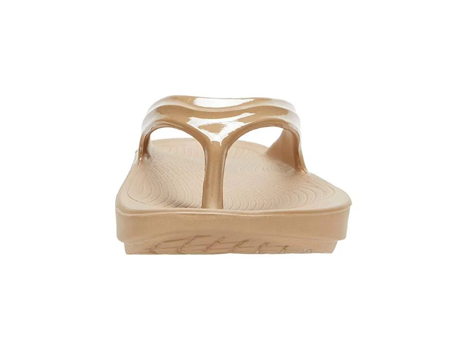 OOFOS Womens OOlala Sandal Taupe 10