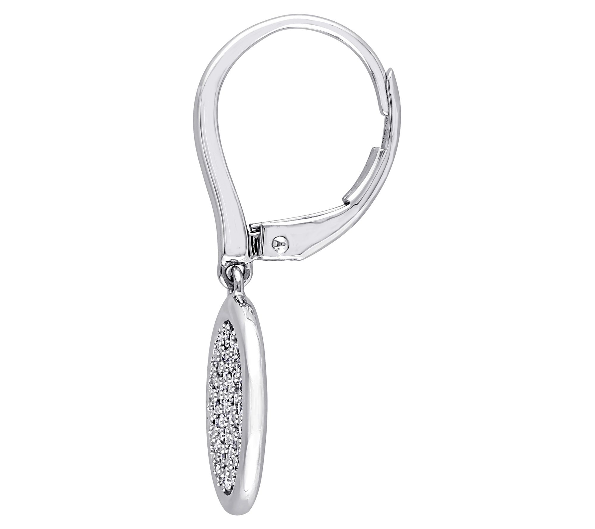 Affinity 0.45 cttw Round Diamond Drop Earrings, 14K