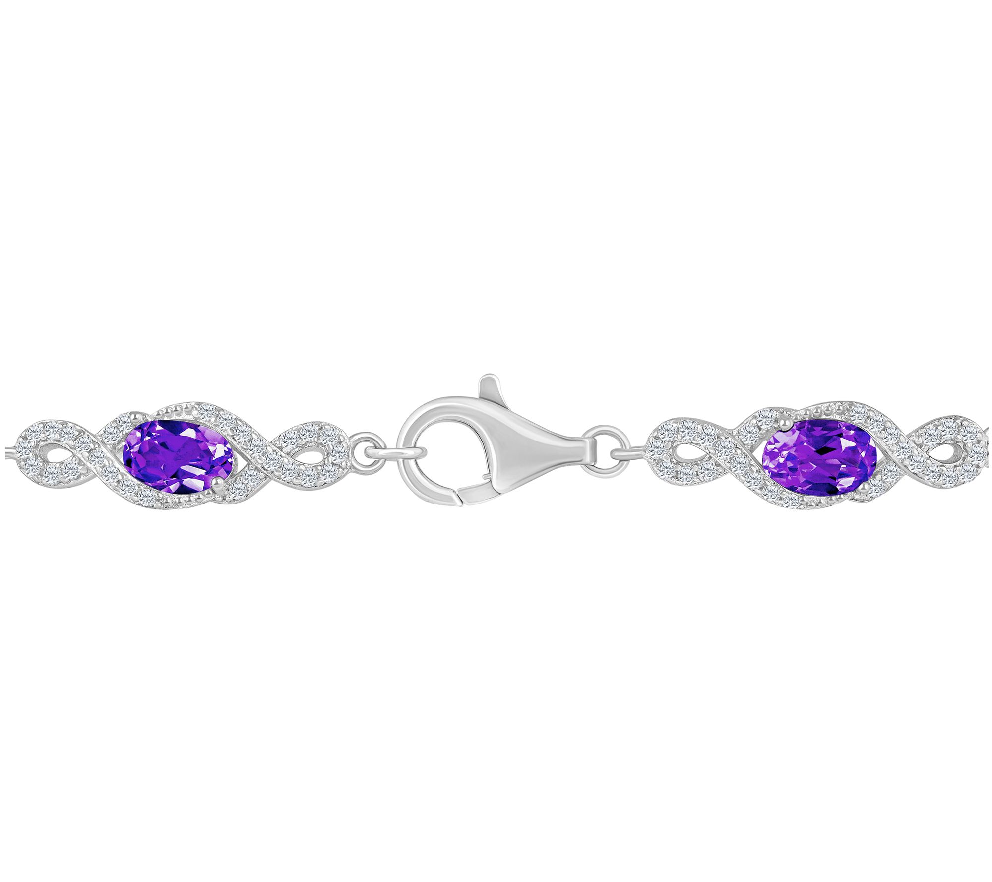 Affinity Gems Multi-Gemstone Bracelet, Sterling Silver