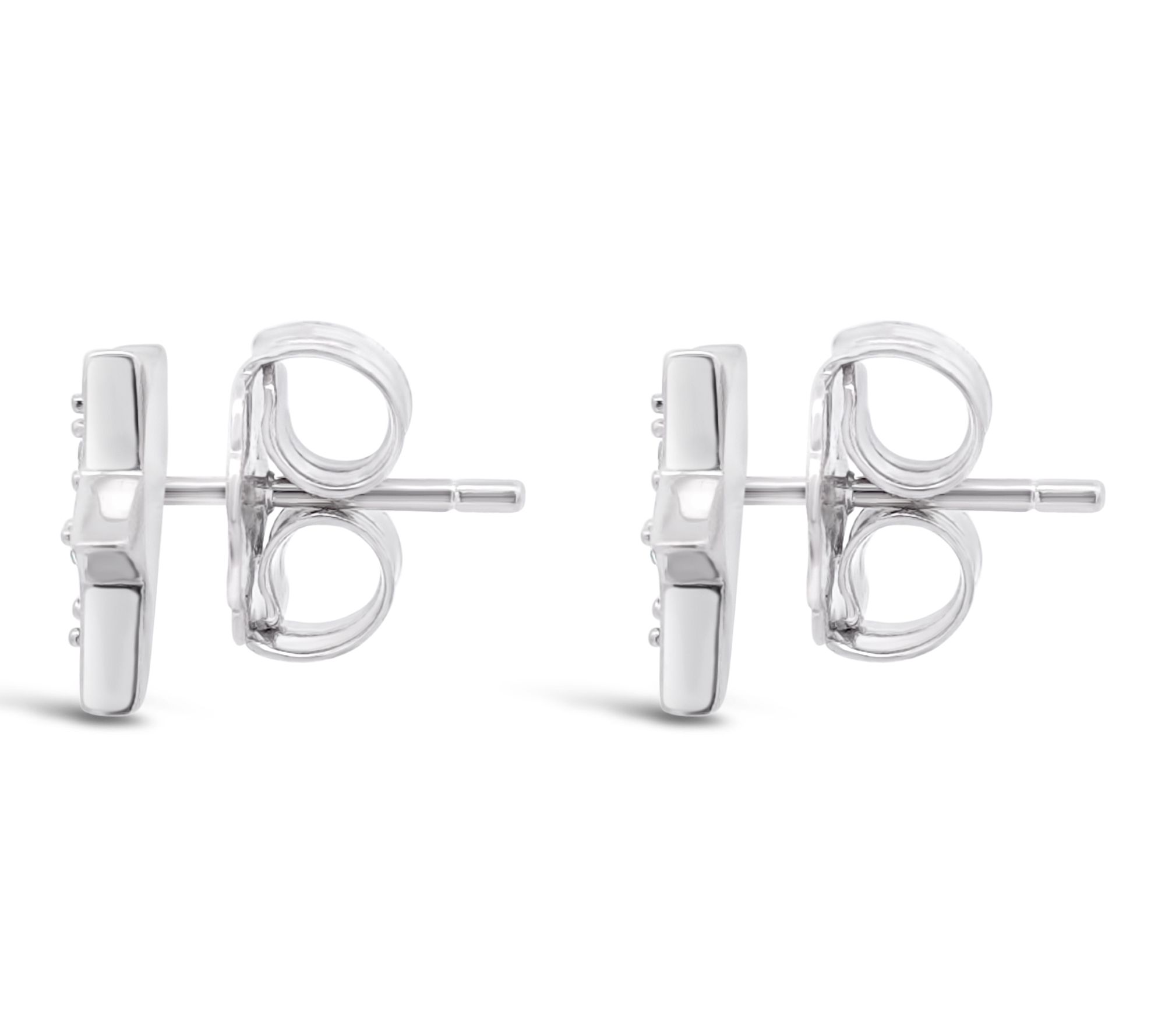 Margo Manhattan Sterling Silver Gemstone Starbrite Earrings