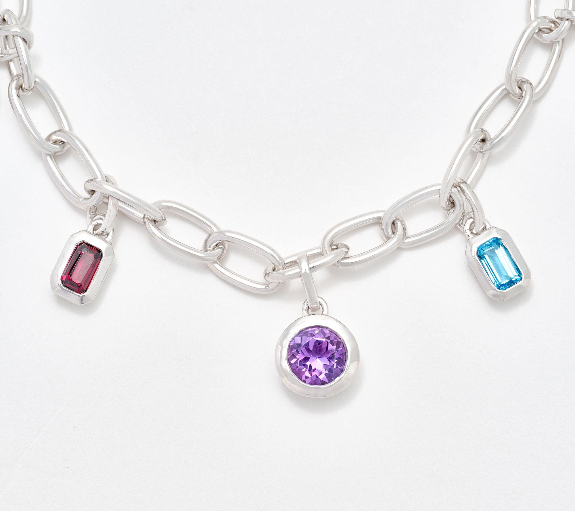 Effy Sterling Silver Multi Gemstone Bracelet