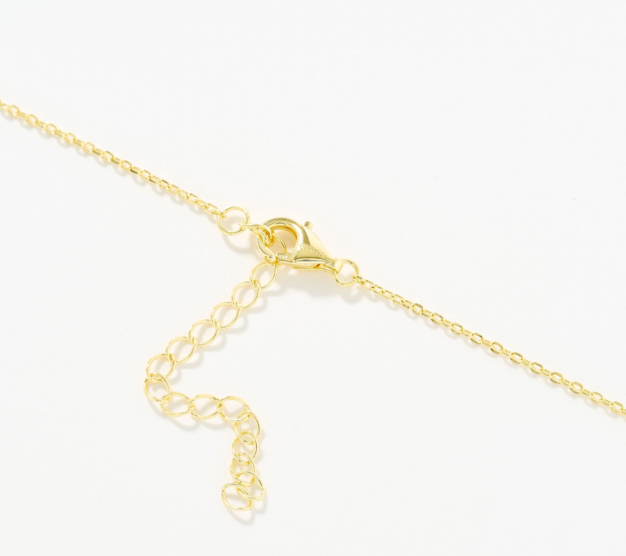 Diamonique Classics Heart Pendant Necklace, Sterling Silver