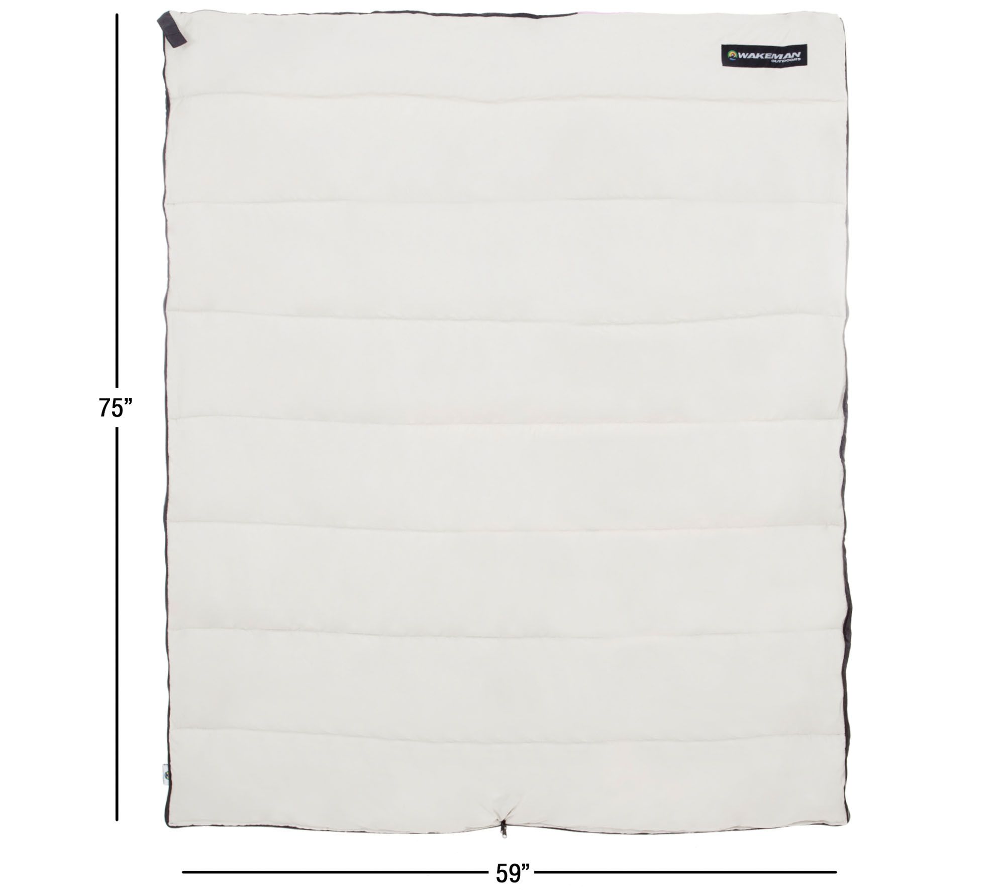 Wakeman Outdoors 2-Season Sleeping Bag with Carrying Bag