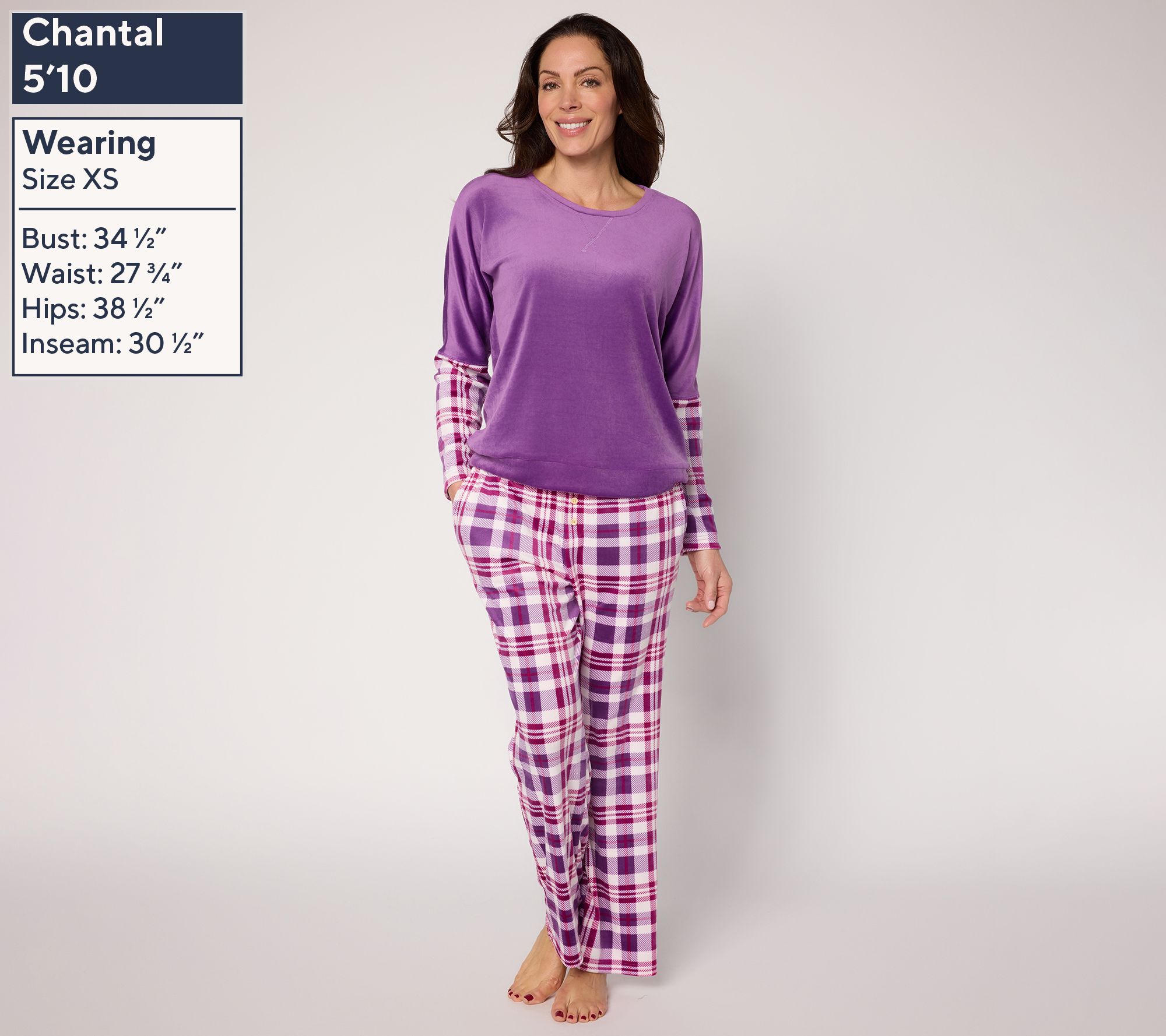 MUK LUKS Silky Velour Lounge Set