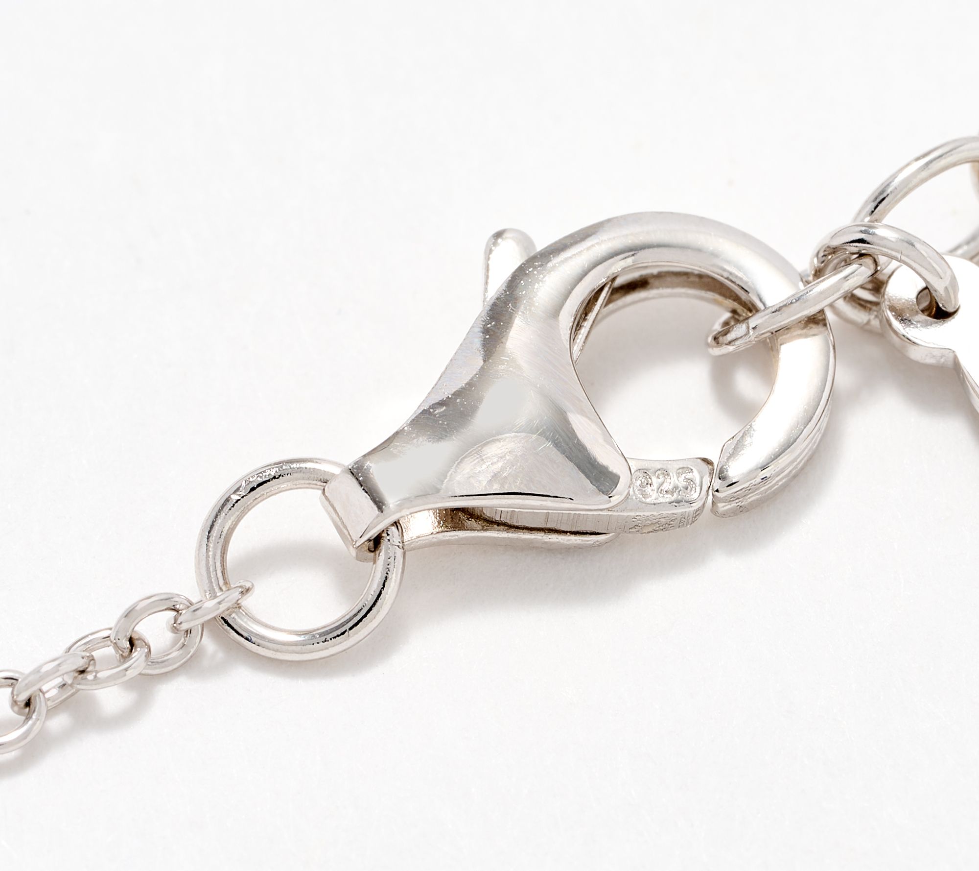 Diamonique x Kathy Levine Inspirations Necklace, Sterling Silver