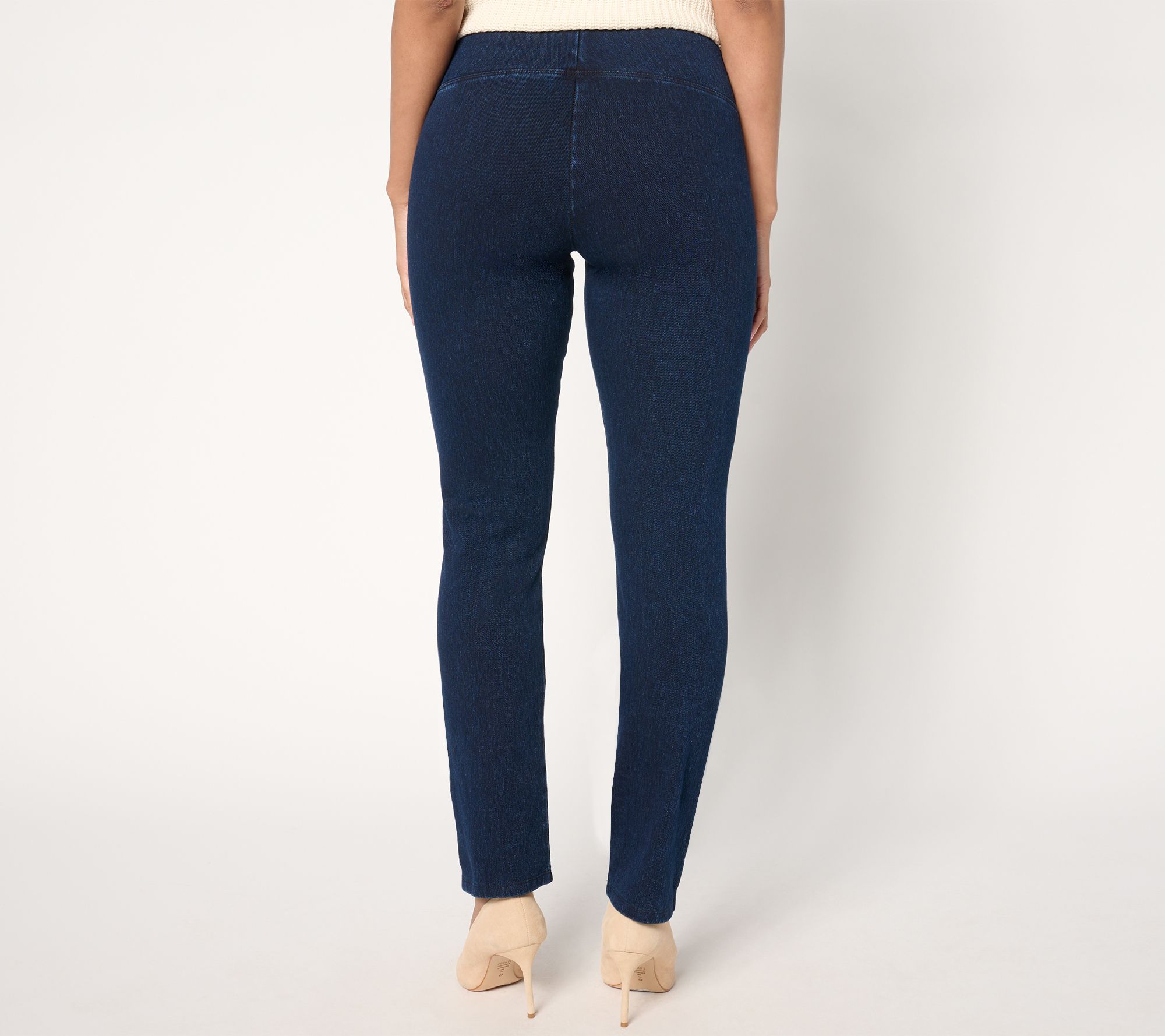 Women with Control Tummy Control Prime Stretch Denim Regular Pants