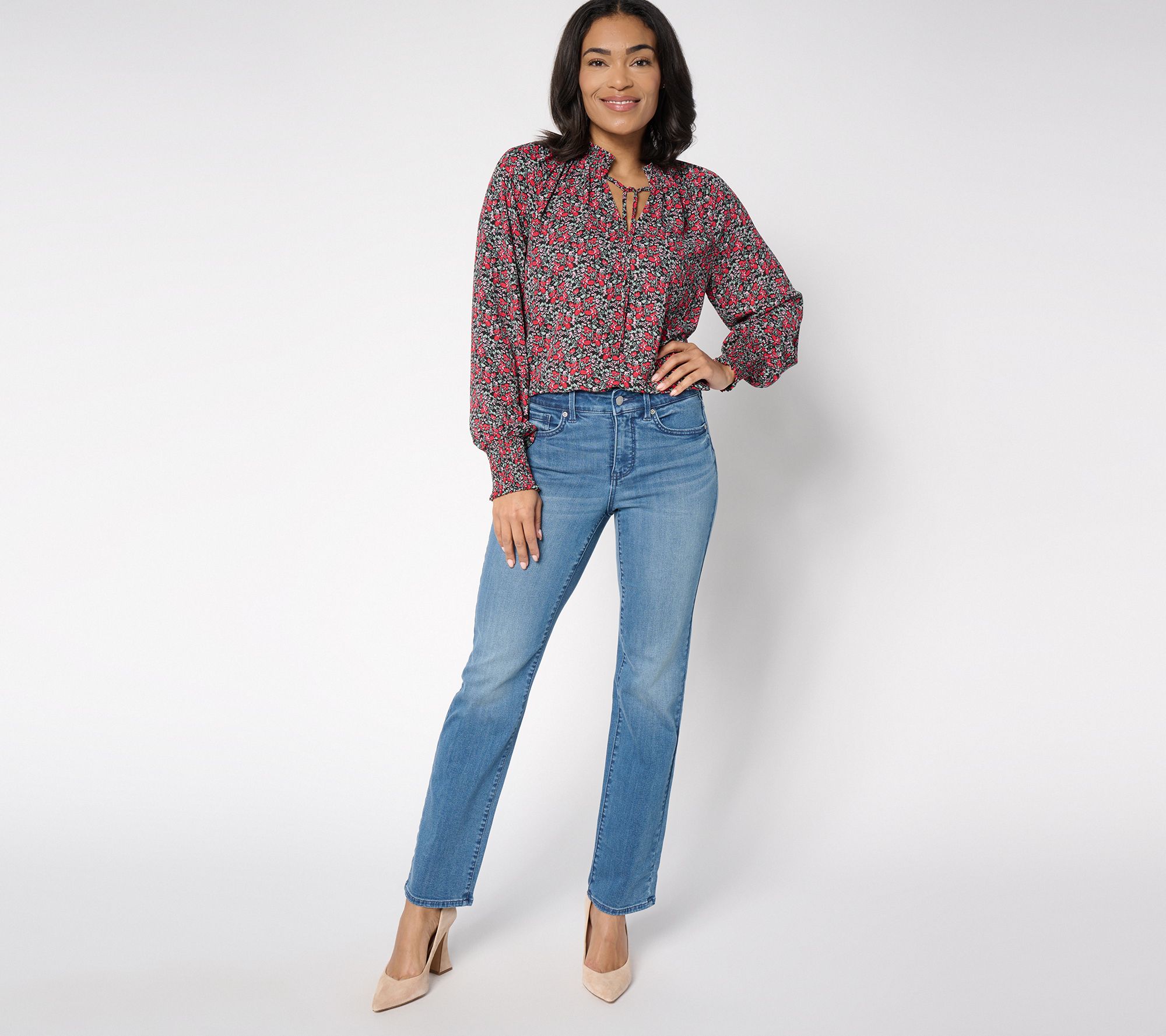 NYDJ Sure Stretch Marilyn Straight Leg Jean - Regular