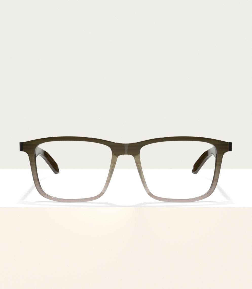 Dragon DR190 Jack 319 Olive Gradient Horn Eyeglasses 57mm