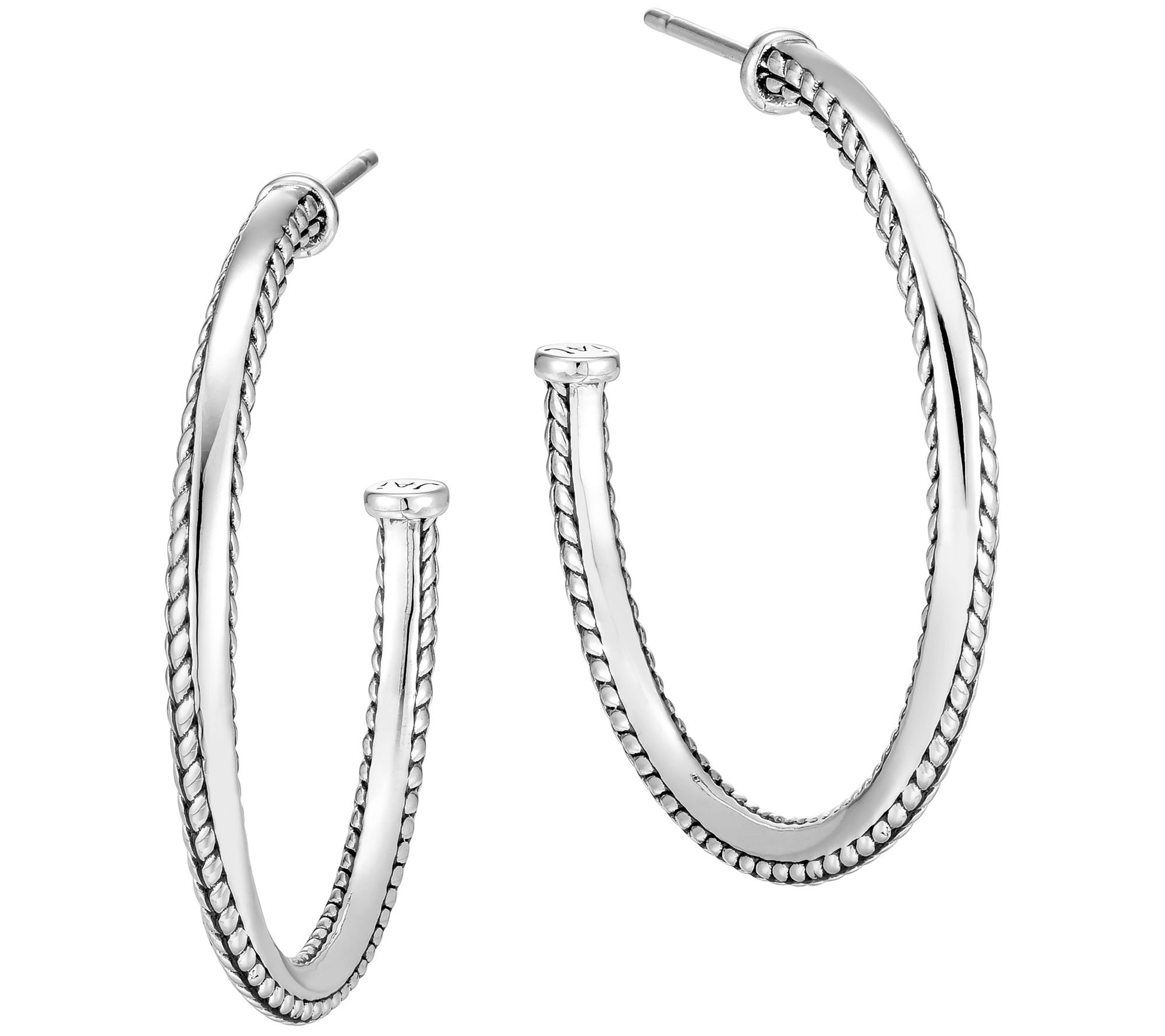 JAI Sterling Silver 1-1/2
