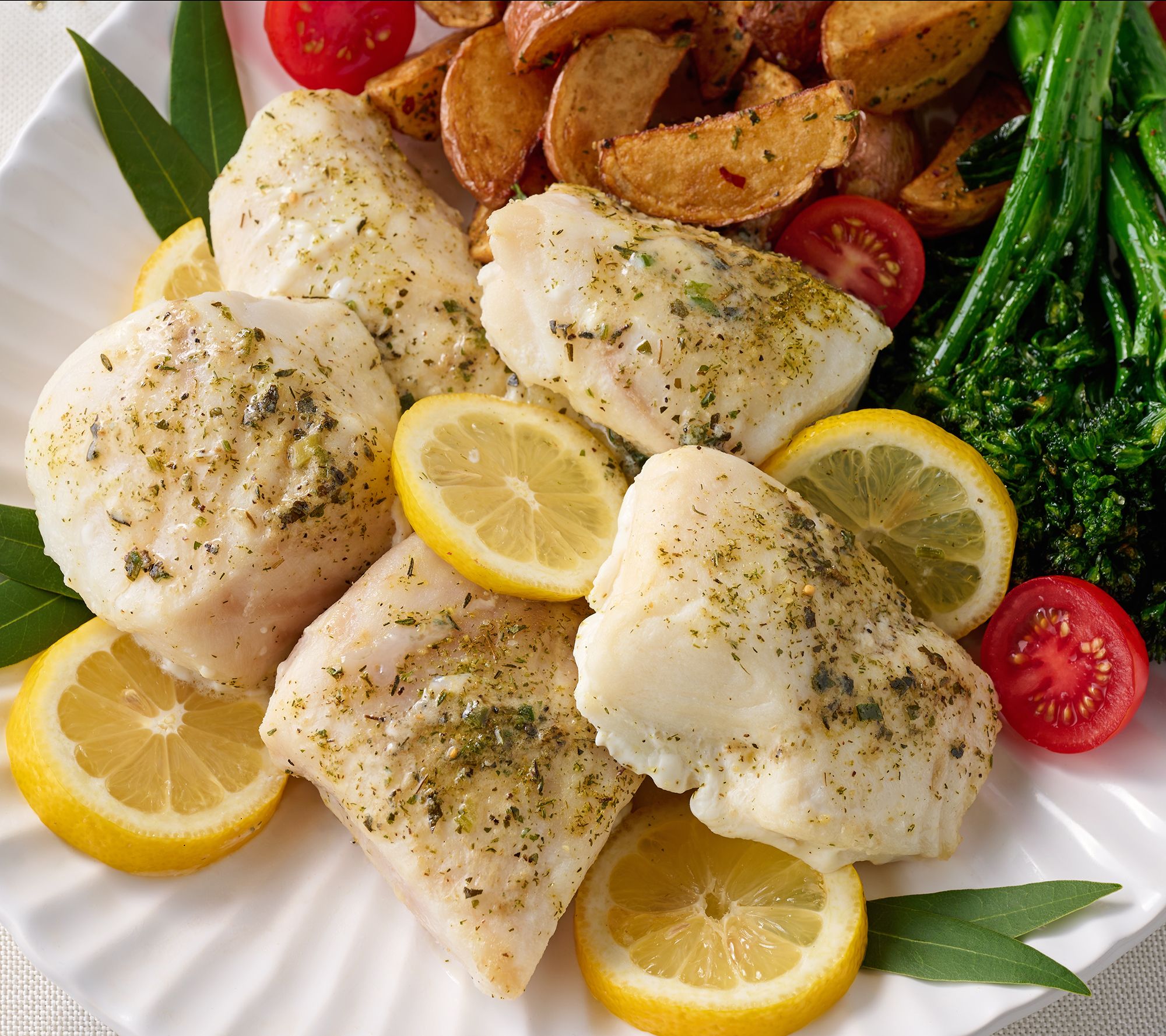 SH12/8 Egg Harbor (12) 5oz Halibut Filets with Butter Auto-Delivery