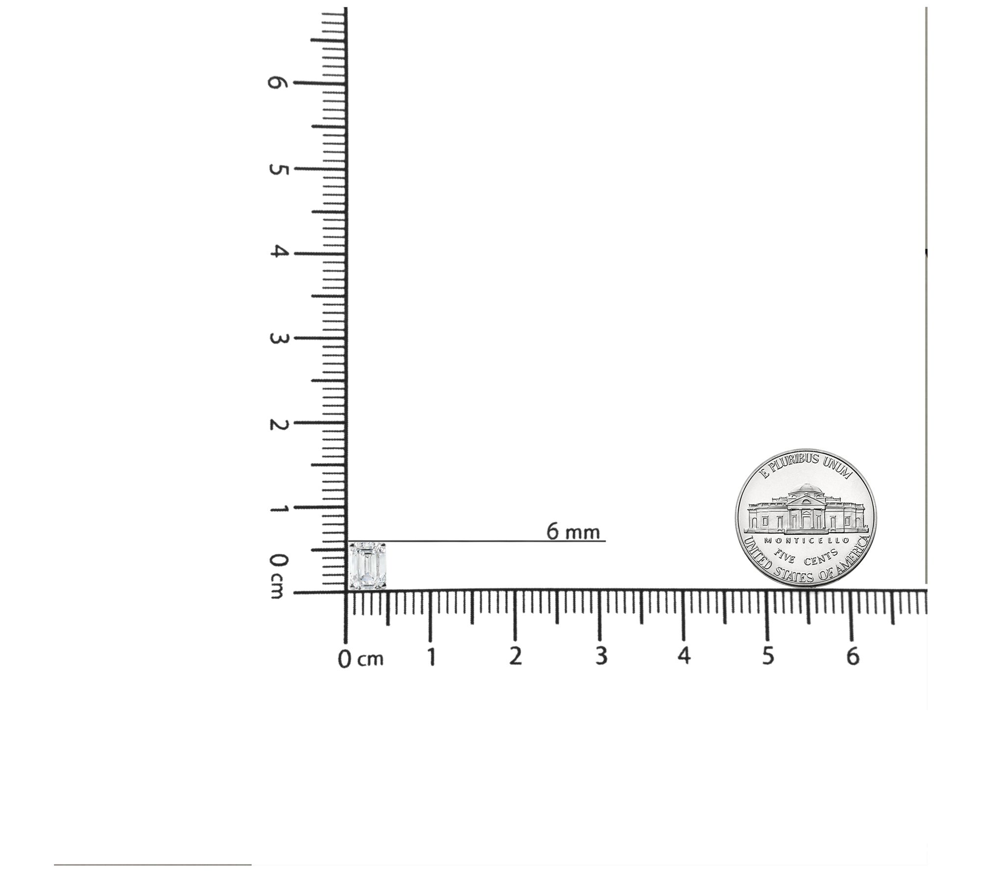 Haus of Brilliance Emerald Cut Lab-Grown Diamond Earrings, 14