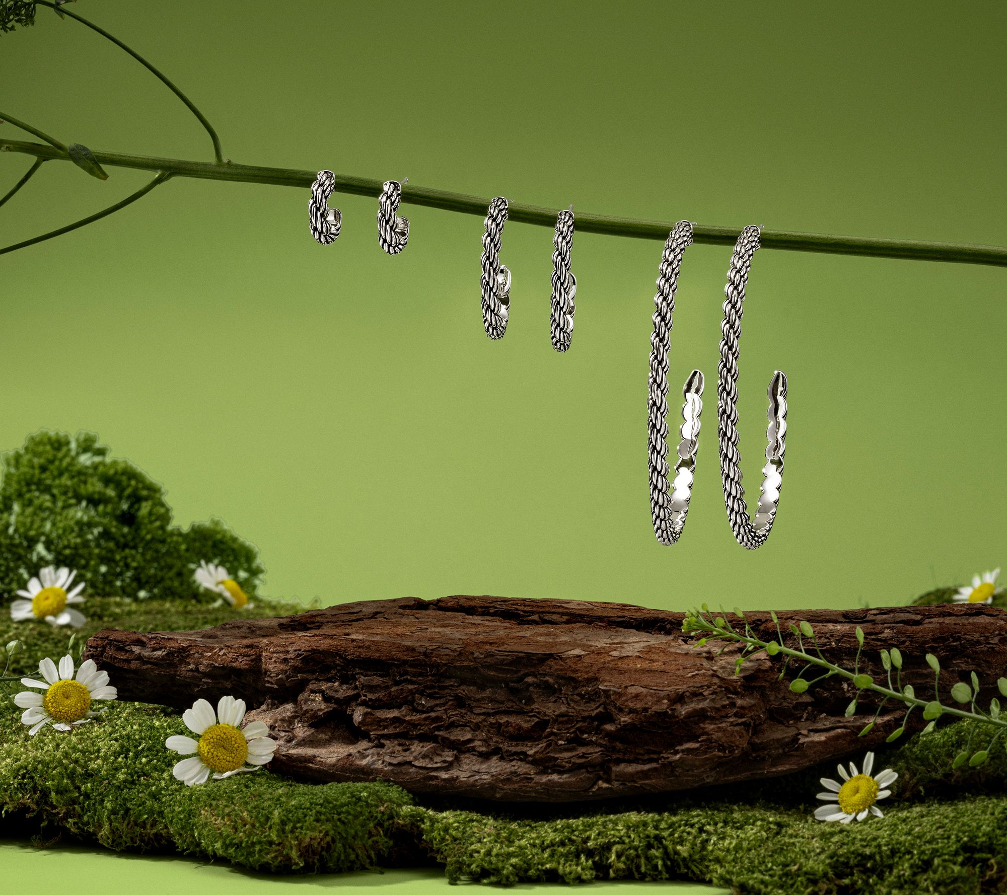 JAI Ireland Sterling Silver Cara Rope 1