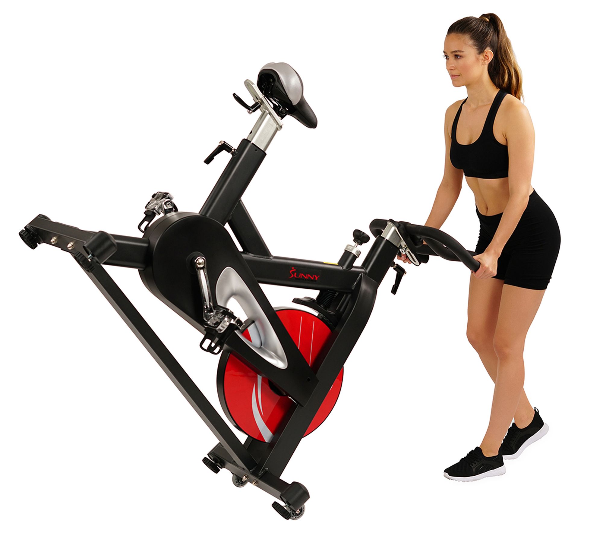 Sunny Health & Fitness Evolution Pro Indoor Cycling Bike